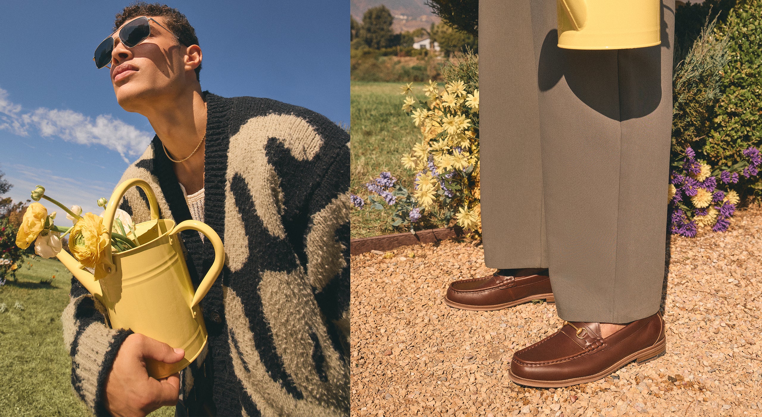 Men's brown Wildwood loafers