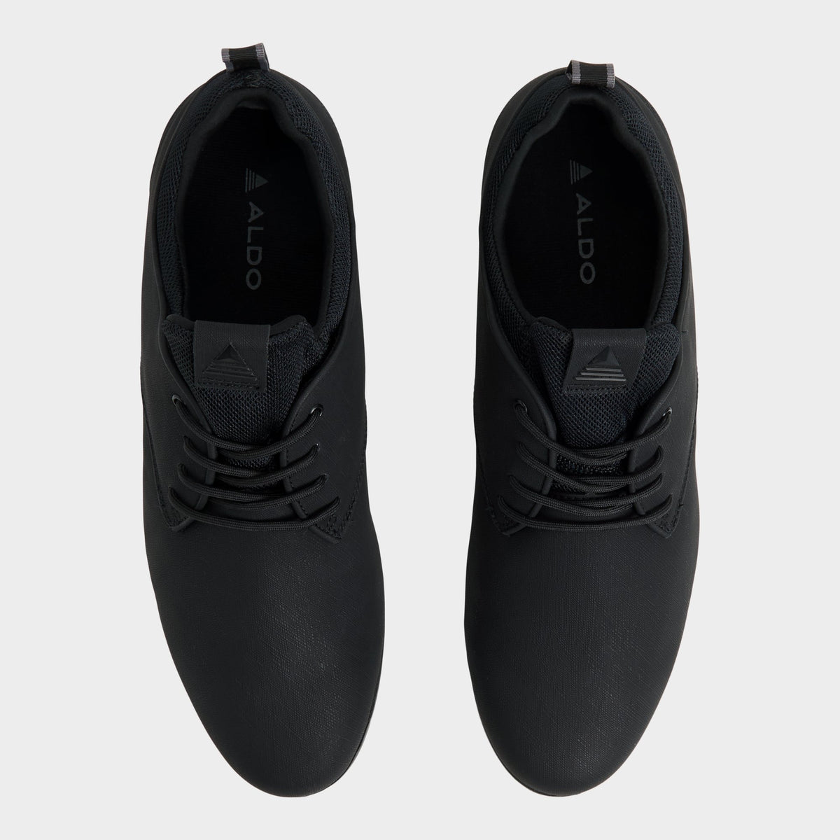 Top-down view of the Black Preilia Sneaker
