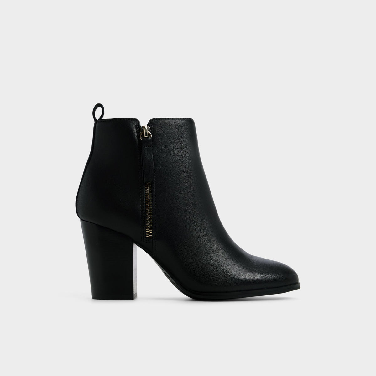 Aldo Black Leather Ankle Boots Guthrie Black Men main image 4