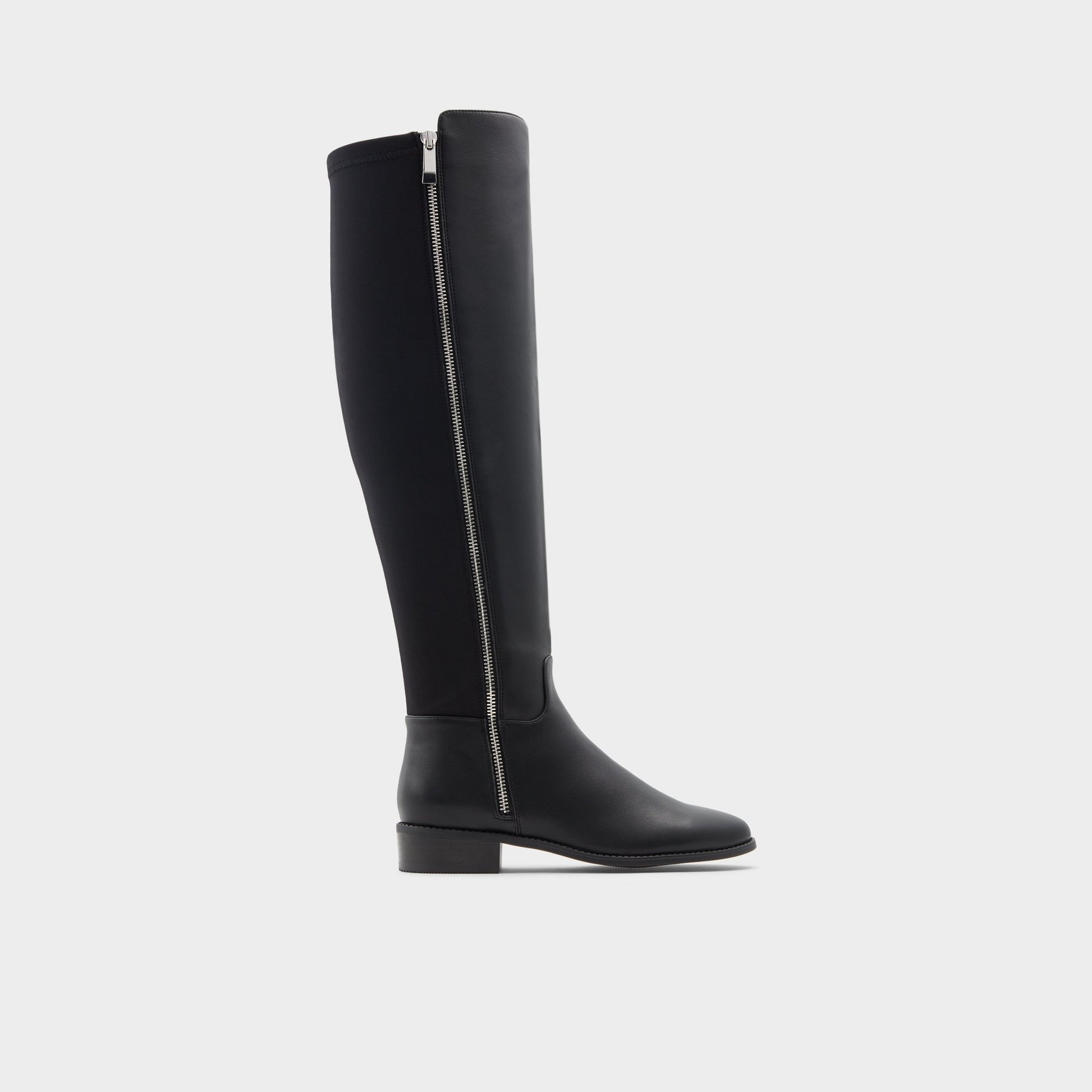 Main View of Black Aahliyah Knee-high boot for Womens