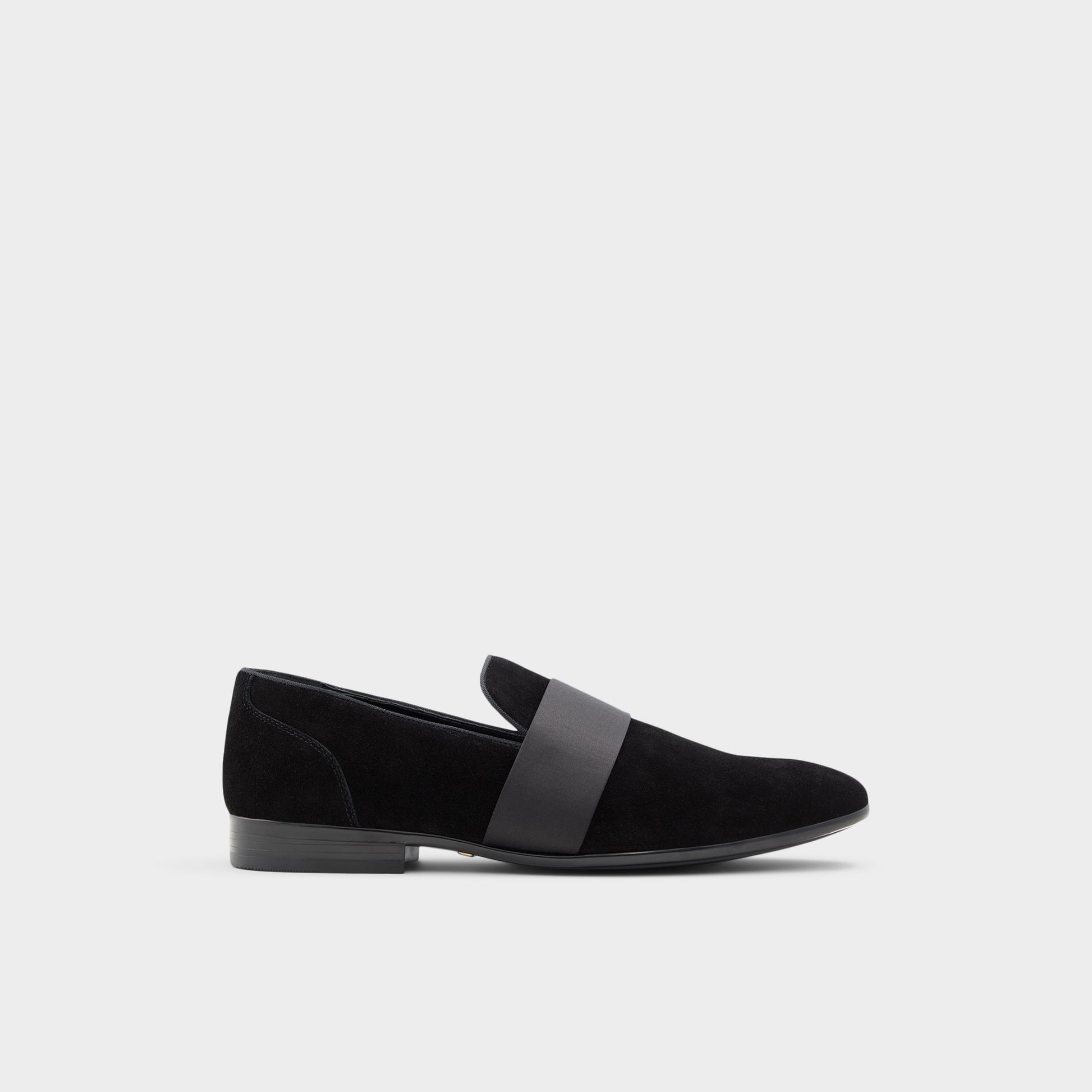Main View of Open Black Asaria Loafer for Mens
