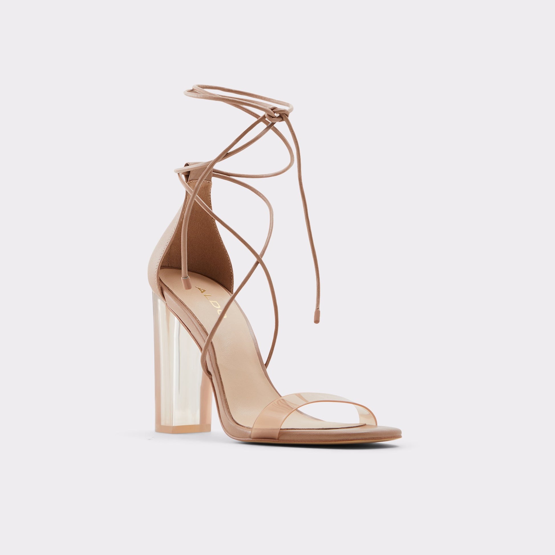 Three-quarter angle of Bone Onardonia Strappy sandal's front side