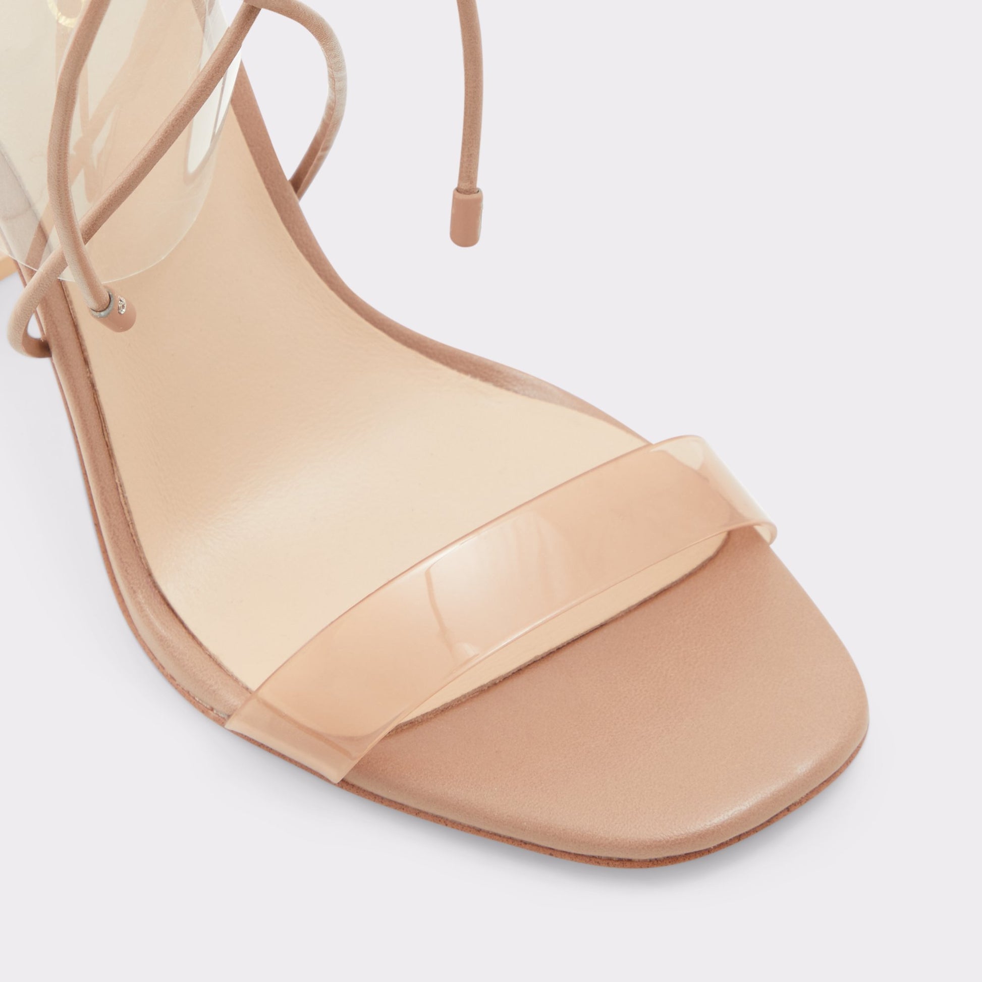 Close-up of the Bone Onardonia Strappy sandal