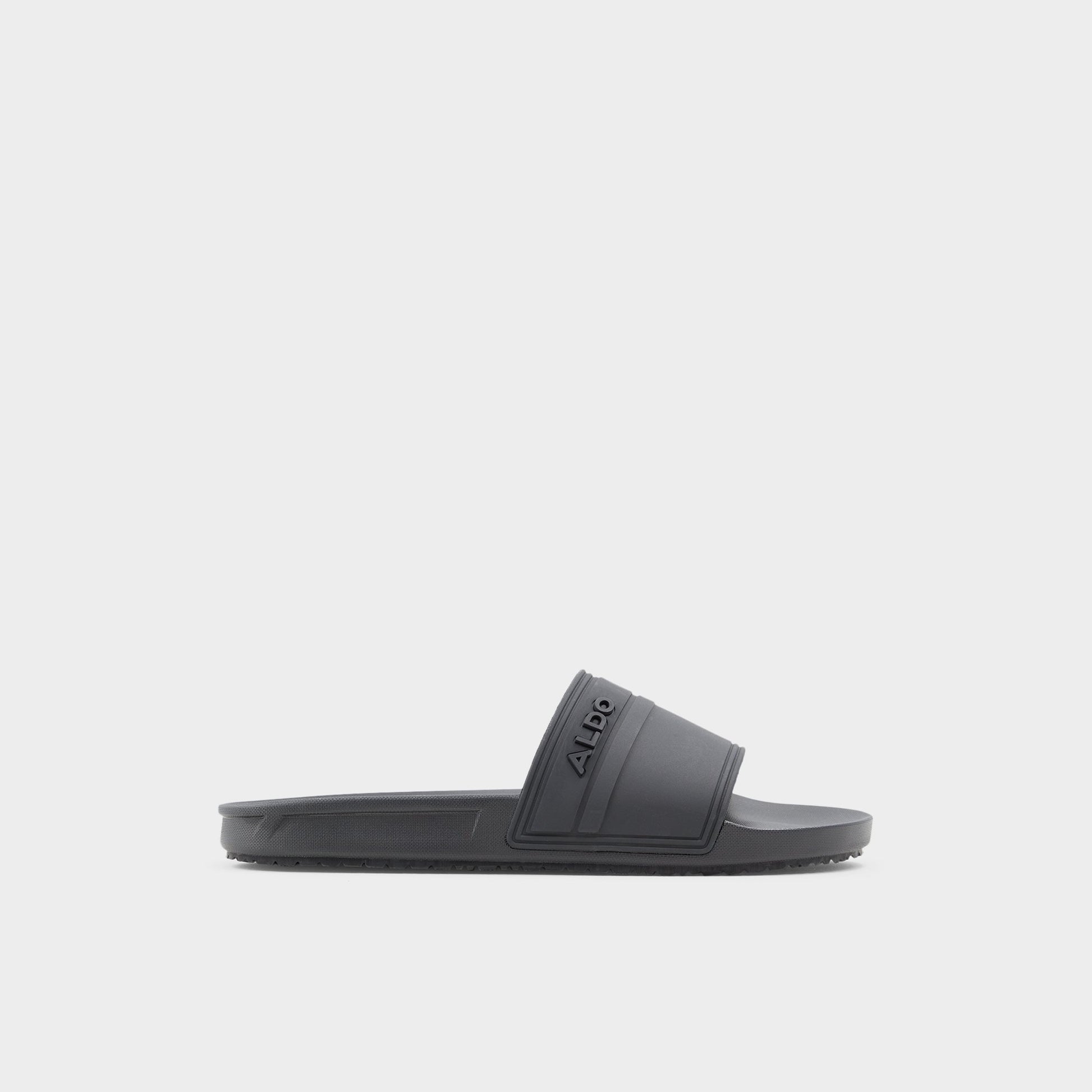 Main View of Black Dinmore Slide sandal for Mens