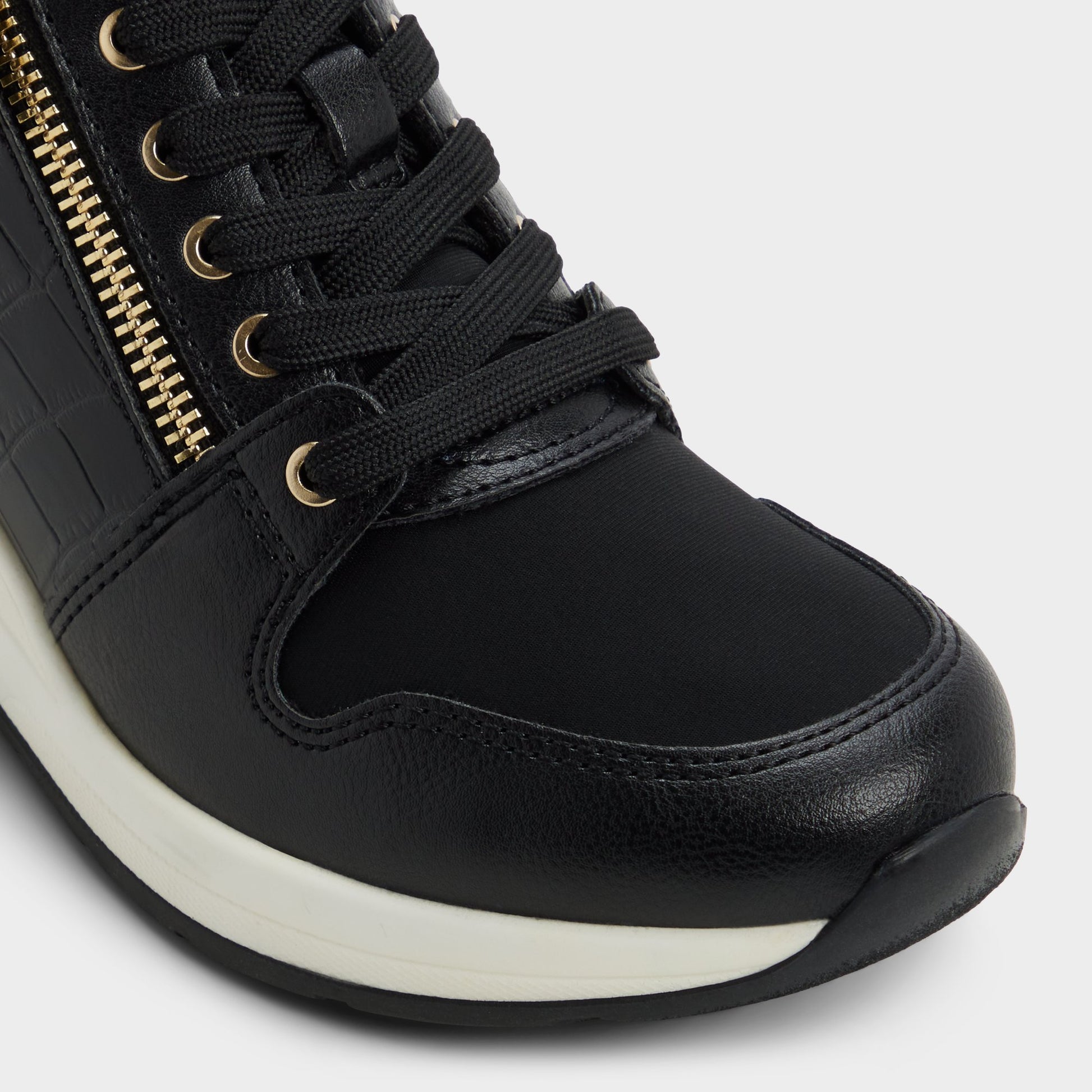 Close-up of the Black Adwiwia Sneaker