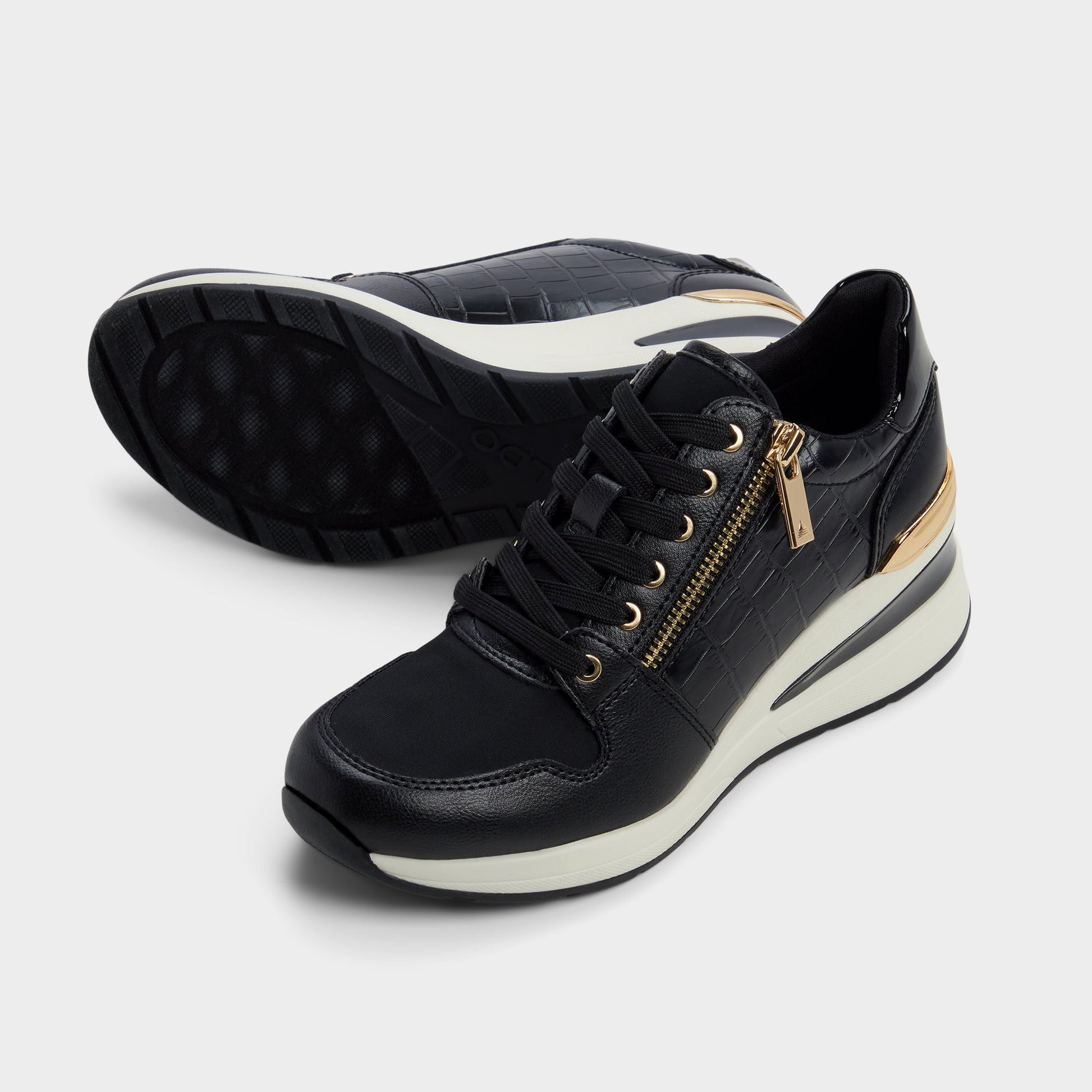 Highlighted view of a pair of Black Adwiwia Sneakers