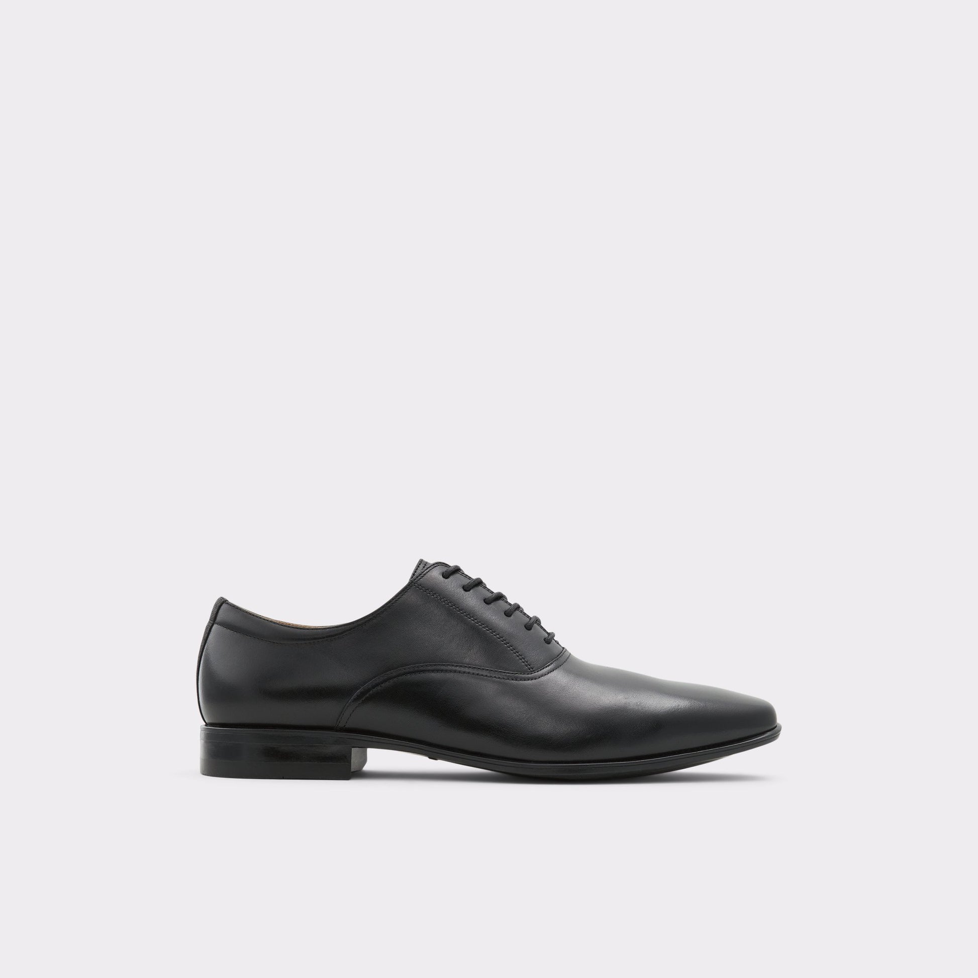 Main View of Black Nathon Oxford shoe for Mens