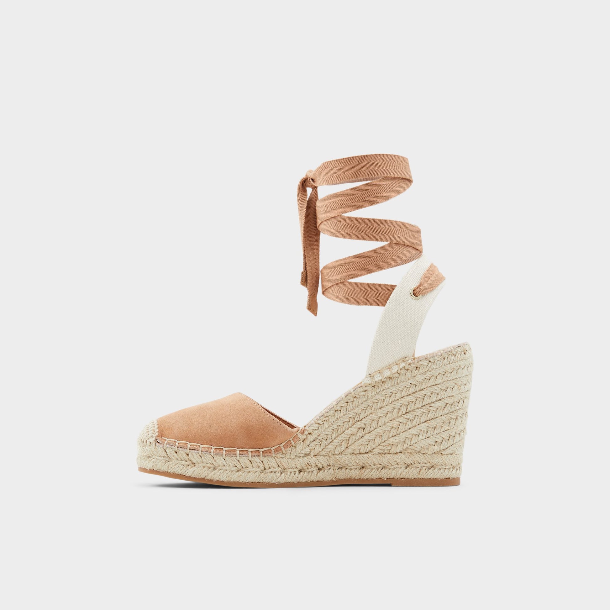 Side view of Other Brown Efemina Espadrille