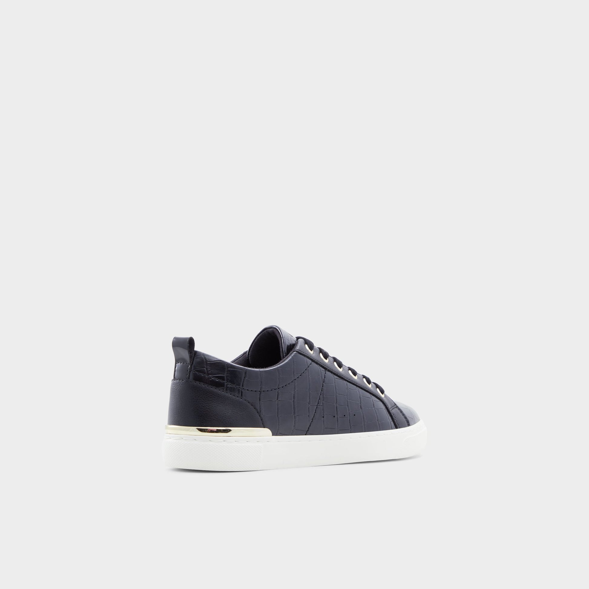 Angle de trois quarts de l'arrière de Noir Dilathielle Sneaker bas