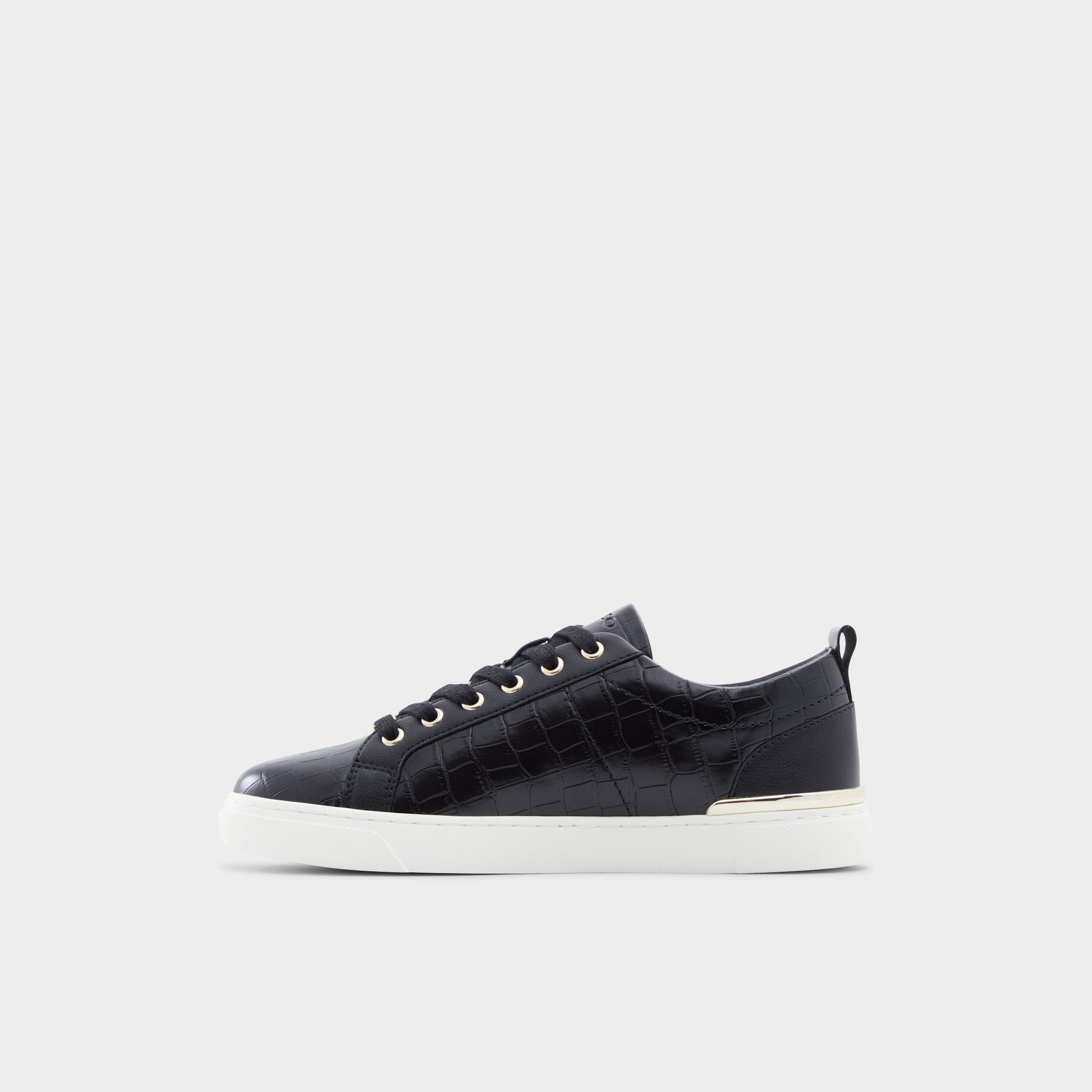 Vue latérale de Noir Dilathielle Sneaker bas