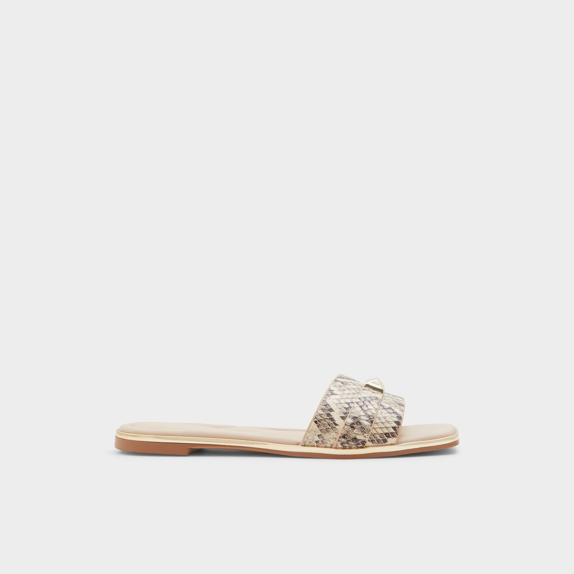 Main View of Natural Darine Slide sandal for Womens