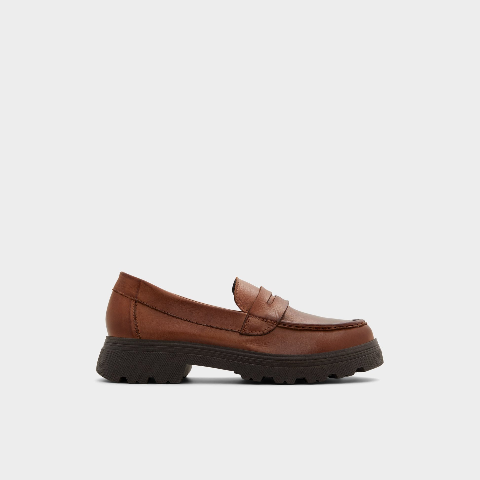 Main View of Other Brown Biglect Loafer for Womens