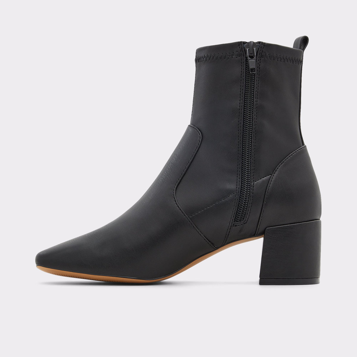 Side view of Black Ibiraswen Ankle boot