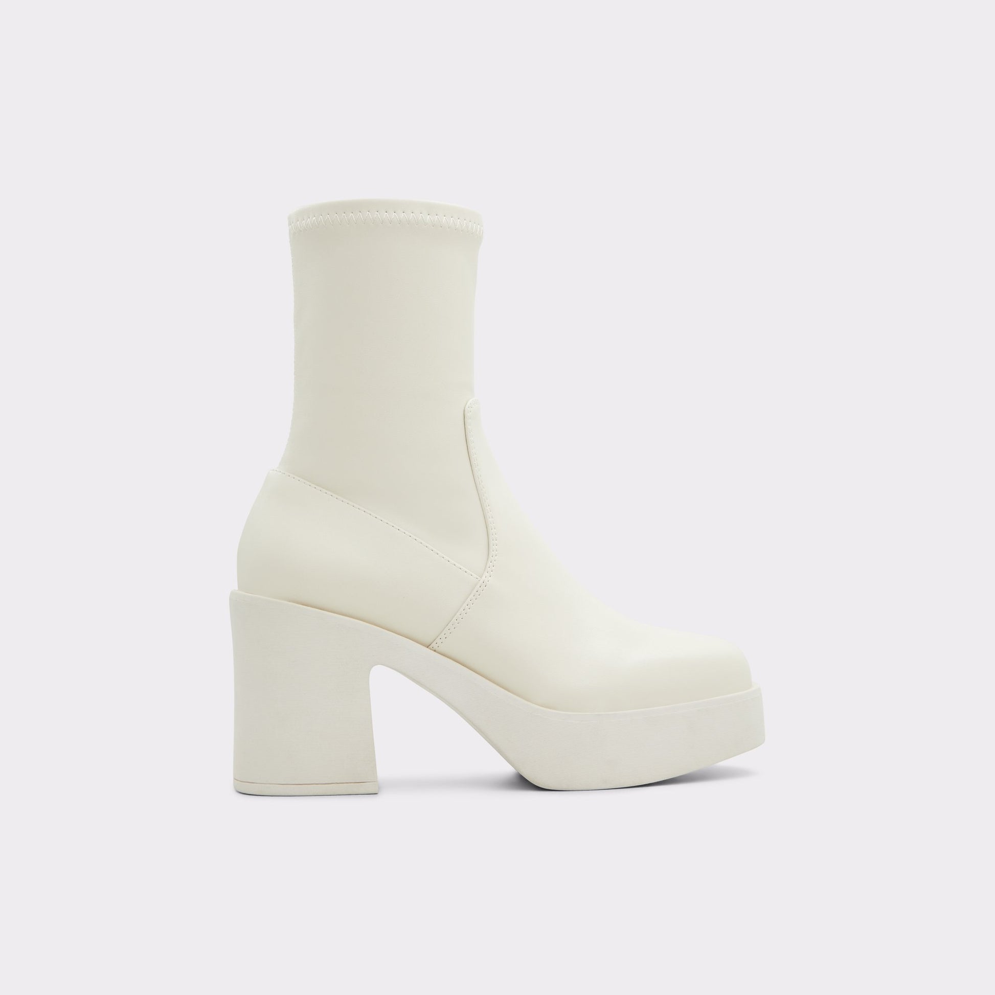 Main View of Other White Upstep Ankle boot for Womens