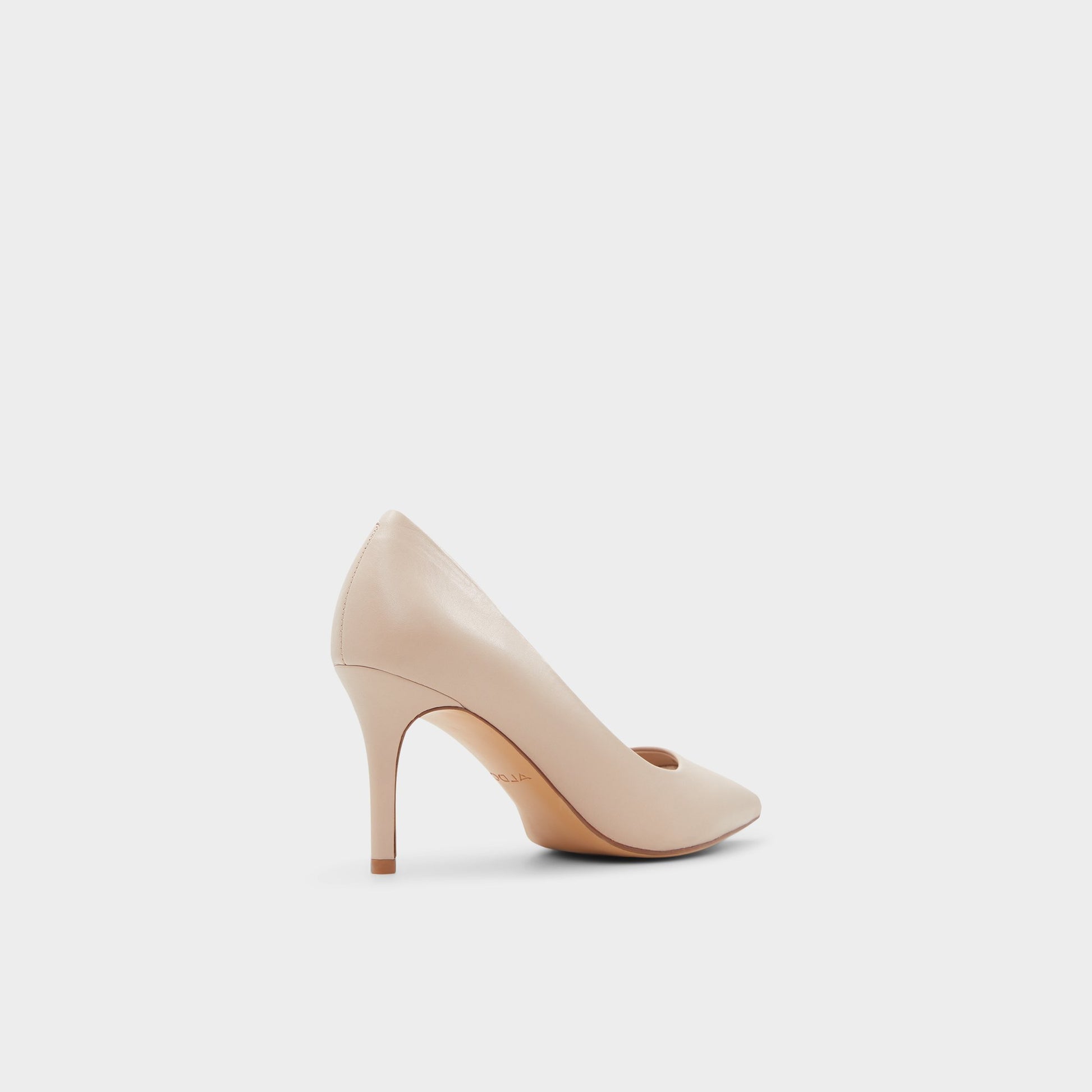 Three-quarter angle of Bone Sereniti Stiletto Pump's back side