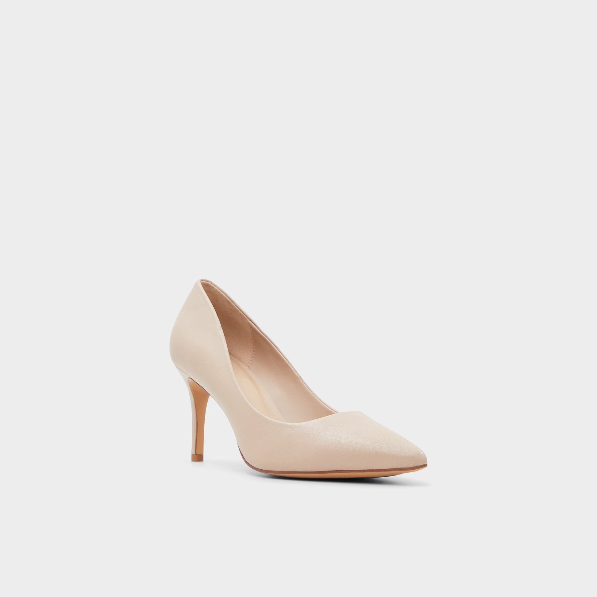 Three-quarter angle of Bone Sereniti Stiletto Pump's front side