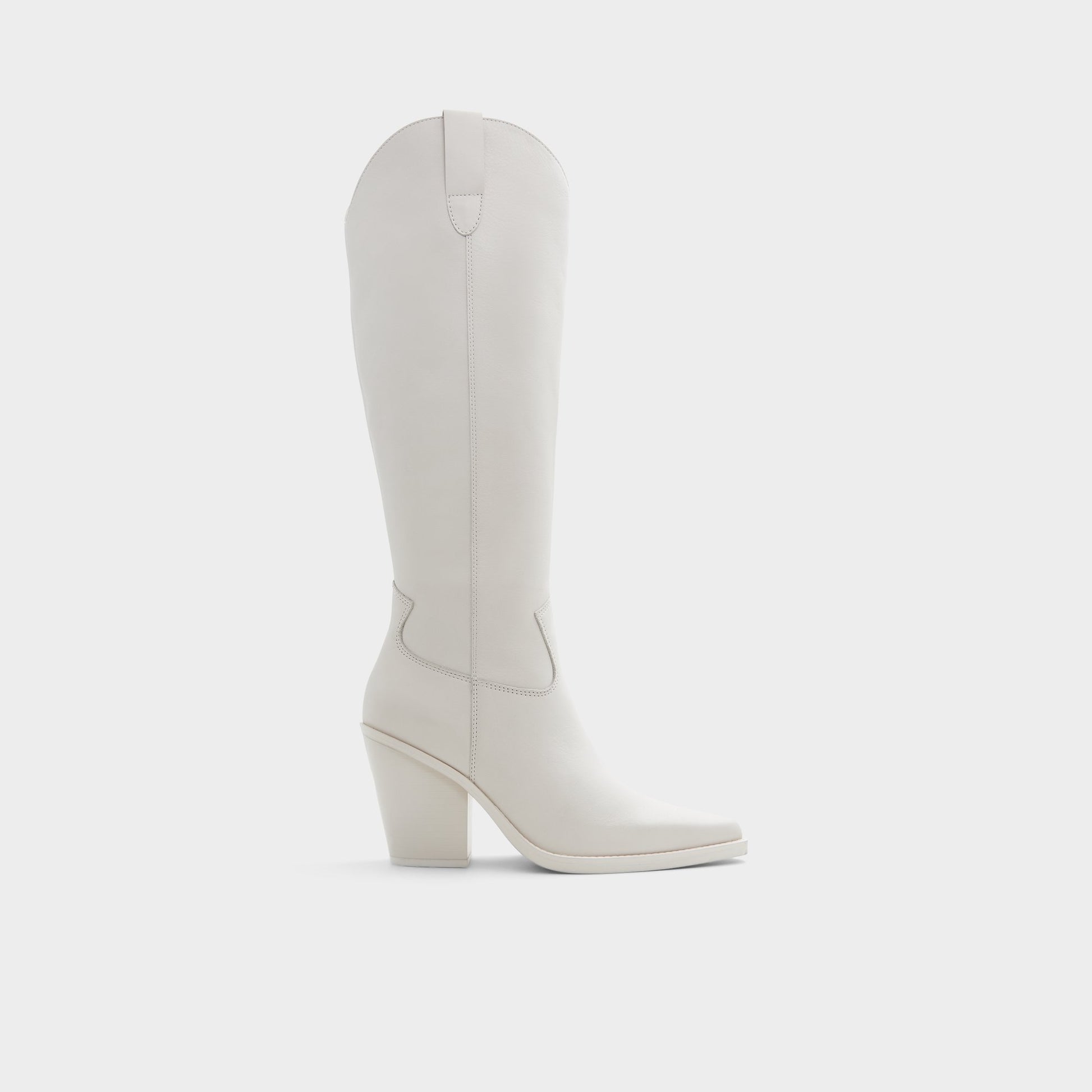 Vue principale de Blanc Ouvert Nevada Botte western pour Femmes