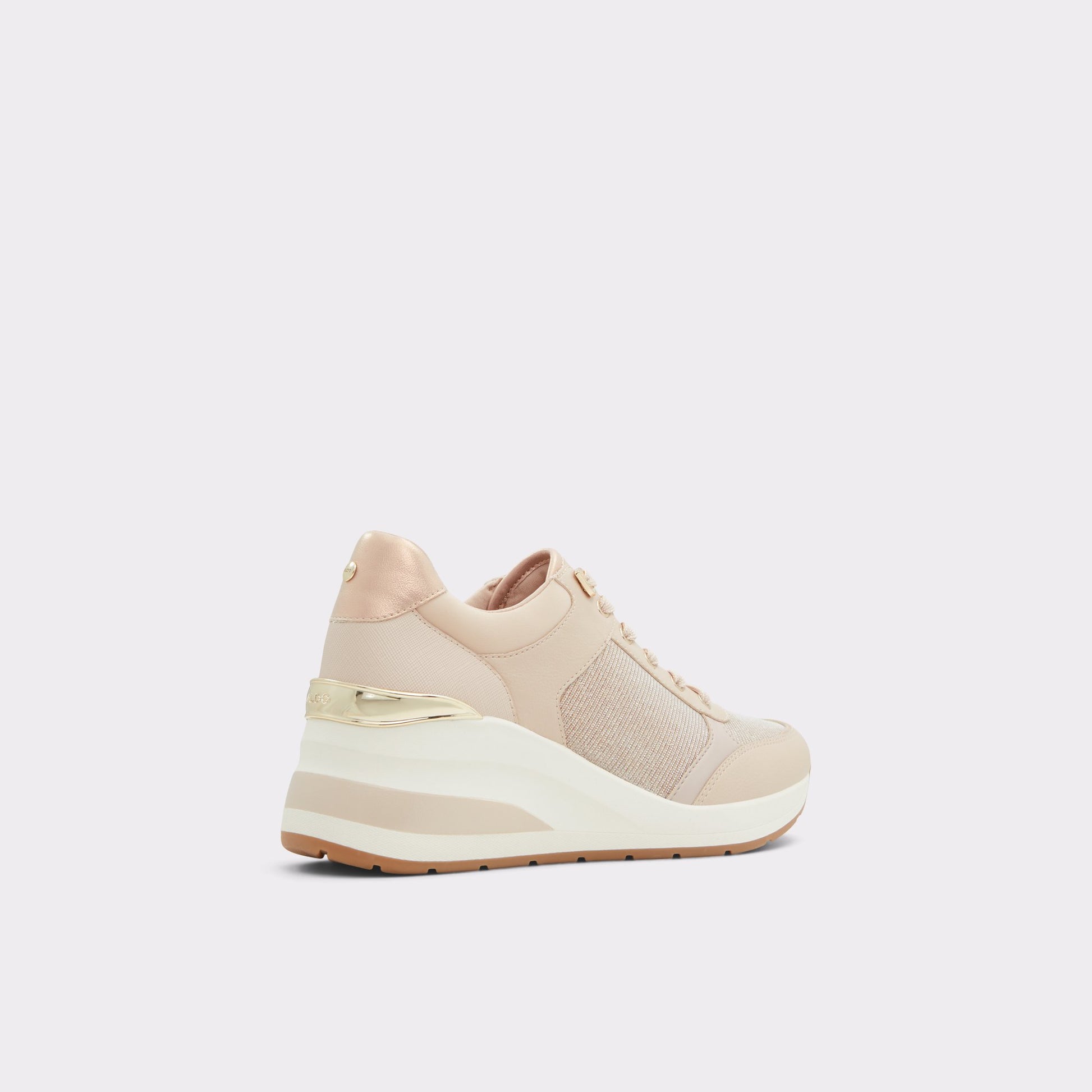 Angle de trois quarts de l'arrière de Autre Rose Iconistep Sneaker