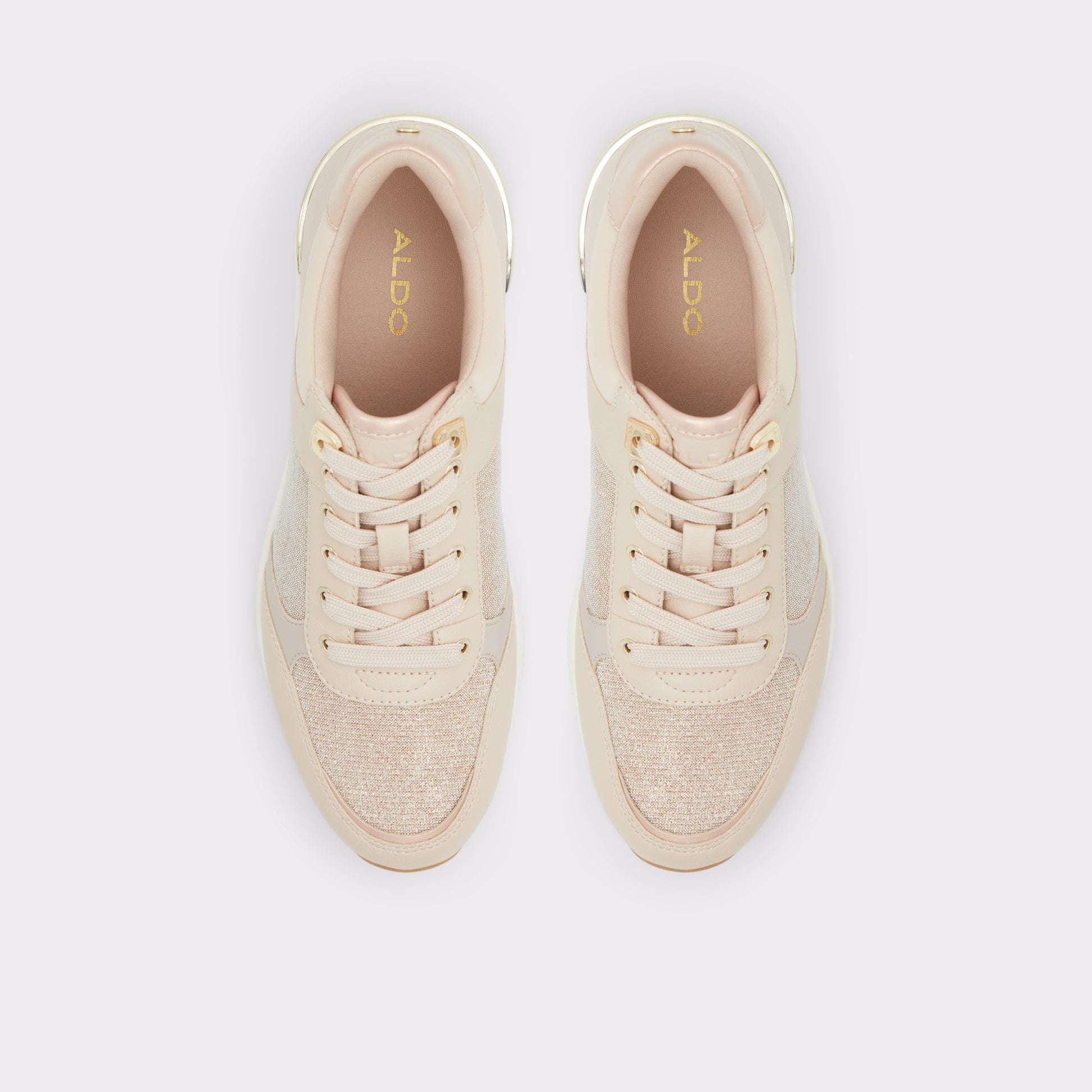 Vue de dessus de la Autre Rose Iconistep Sneaker