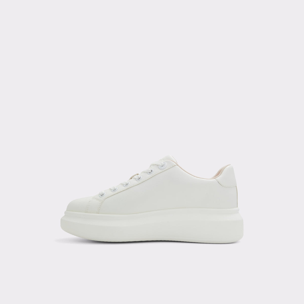 Side view of Other White Peono Low top sneaker
