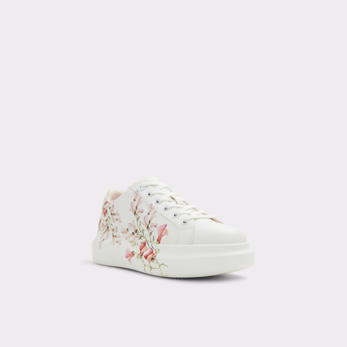 Three-quarter angle of Other White Peono Low top sneaker's front side