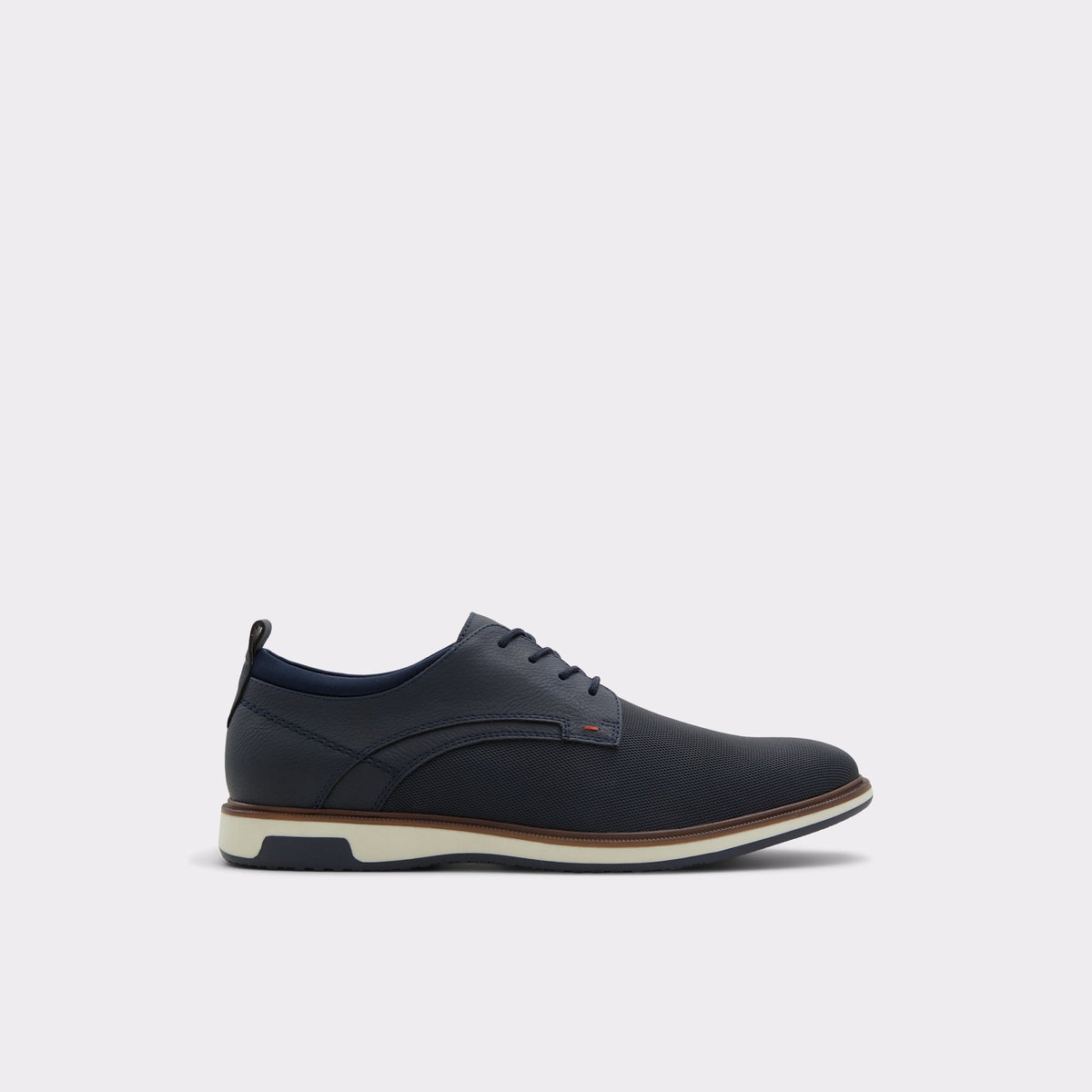 Main View of Navy Karson Oxford shoe for Mens