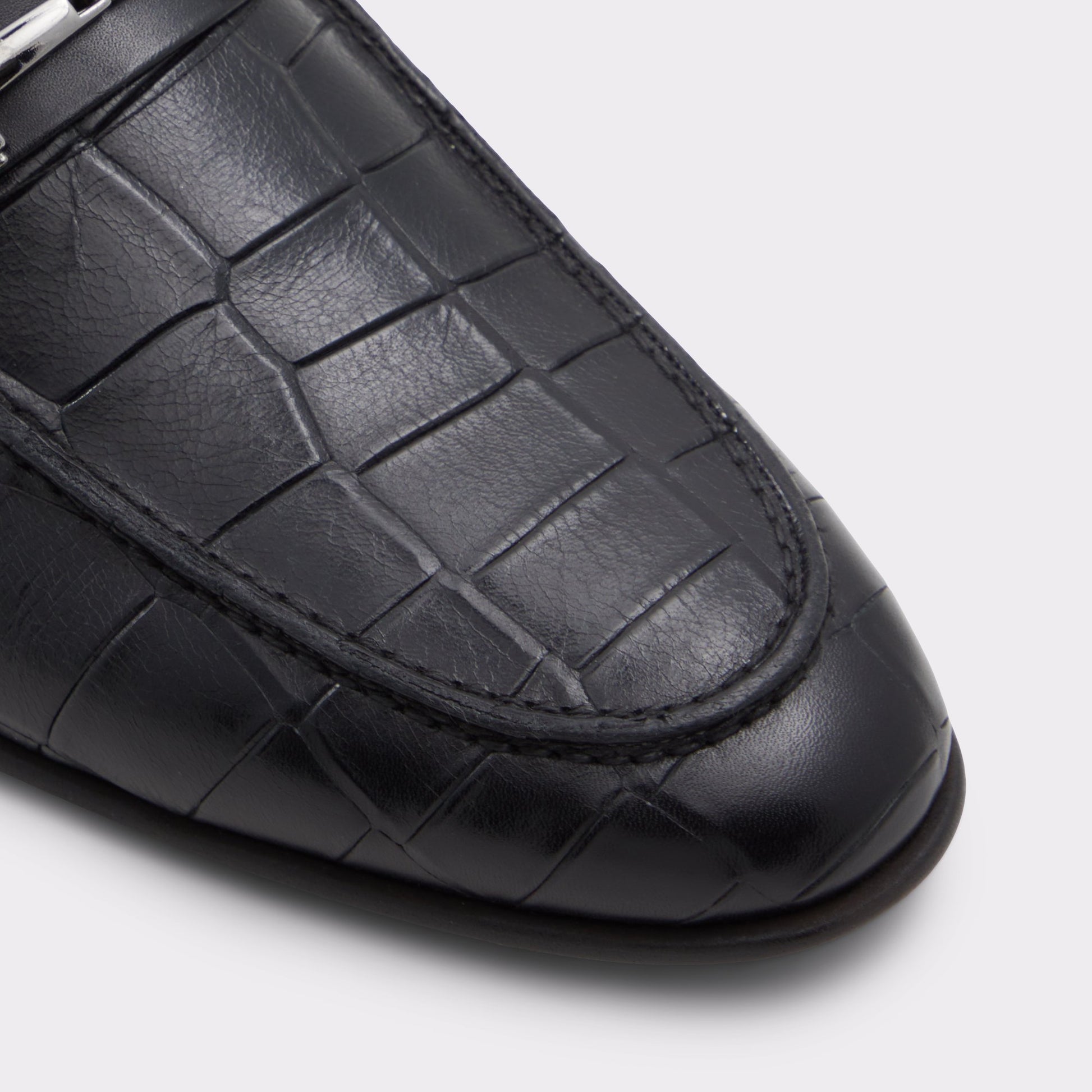 Gros plan de la Noir Esco Mocassin