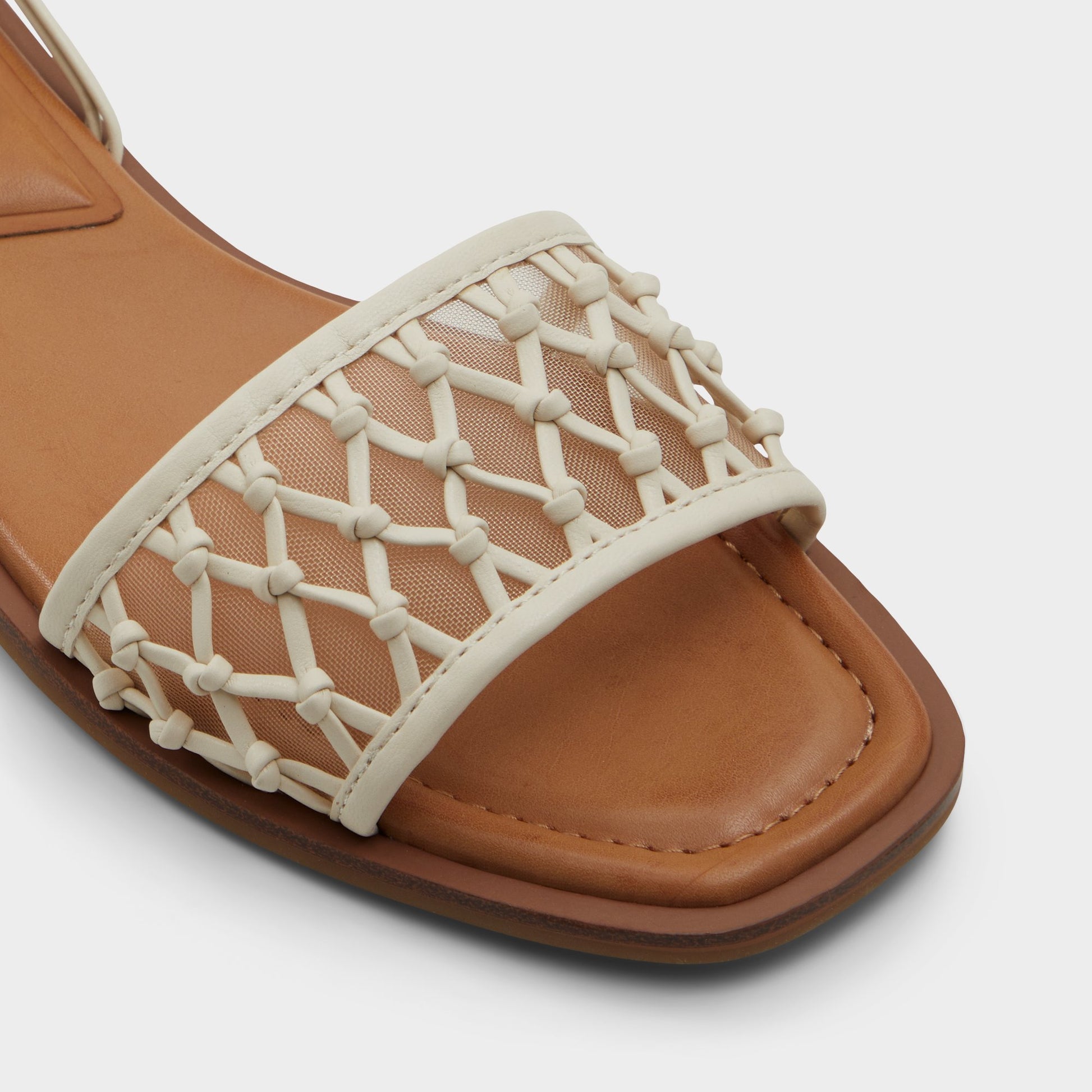 Close-up of the Other White Seazen Flat sandal
