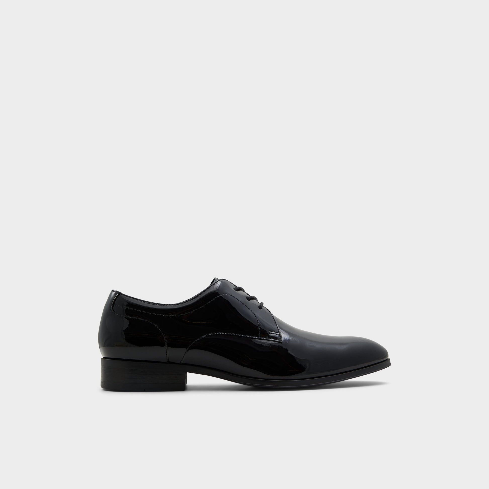 Main View of Open Black Kingsley Derby shoe for Mens