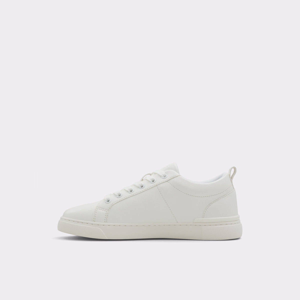 Vue latérale de Blanc Ouvert Dilathielle Sneaker bas