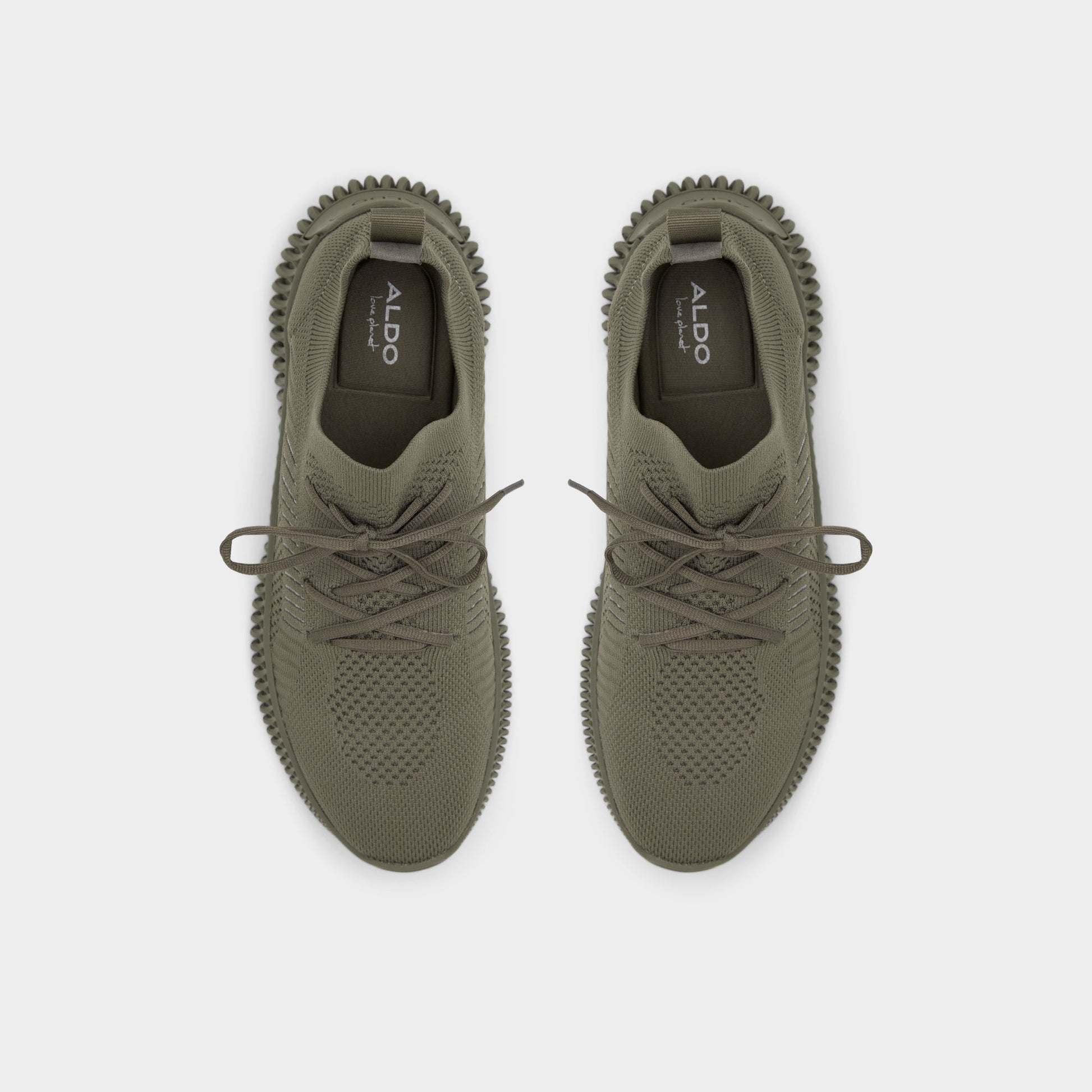 Top-down view of the Other Green Gilgai Jogger sneaker