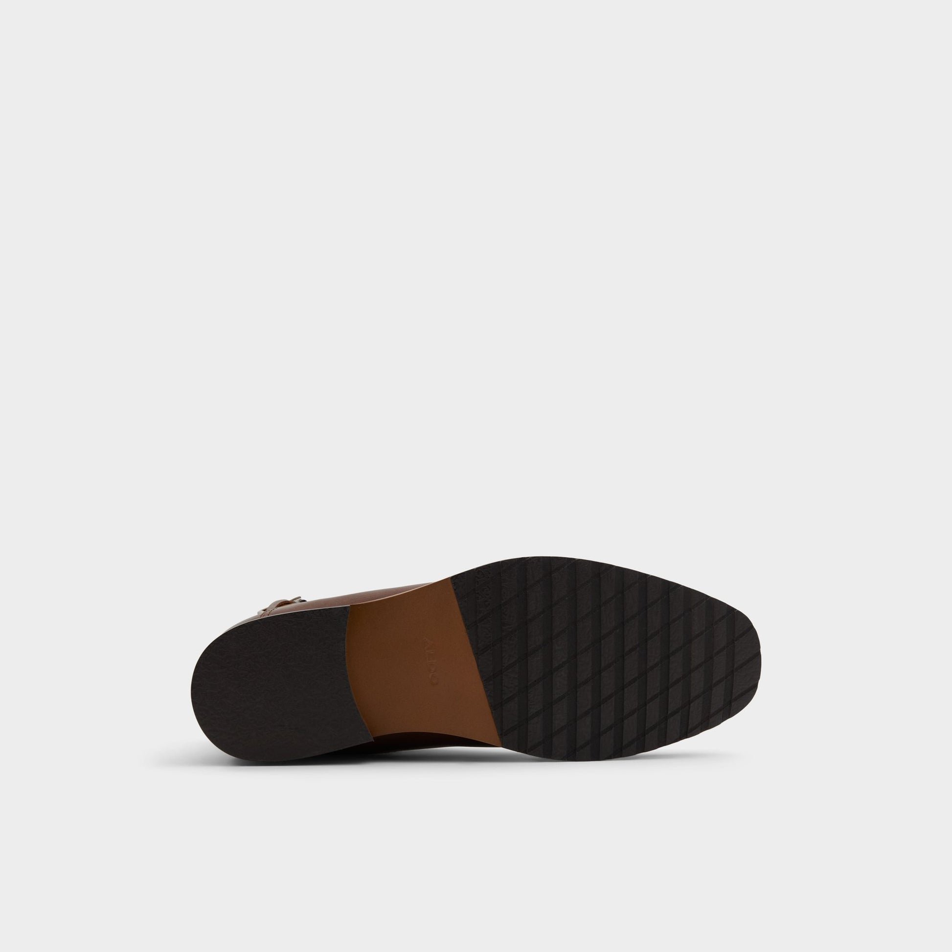 View of Dark Brown Constantine Lace-up boot's sole