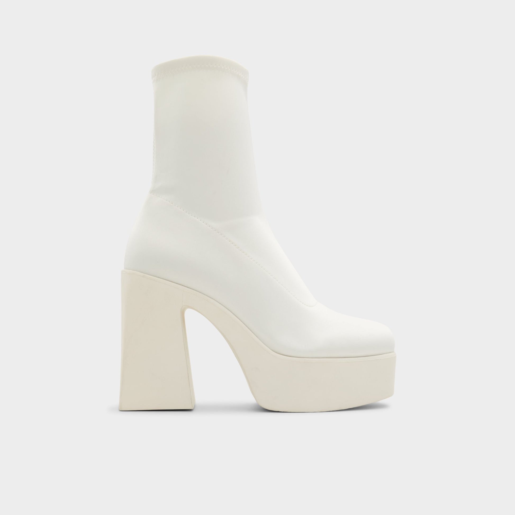 Main View of White/Bone Grandstep Ankle boot for Womens