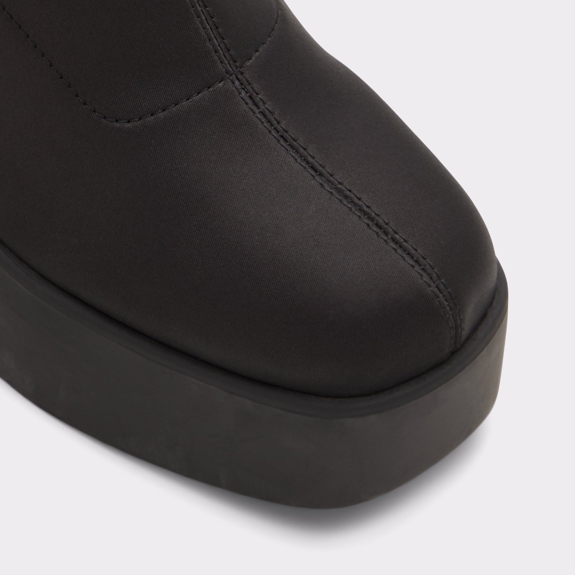 Close-up of the Other Black Grandstep Ankle boot
