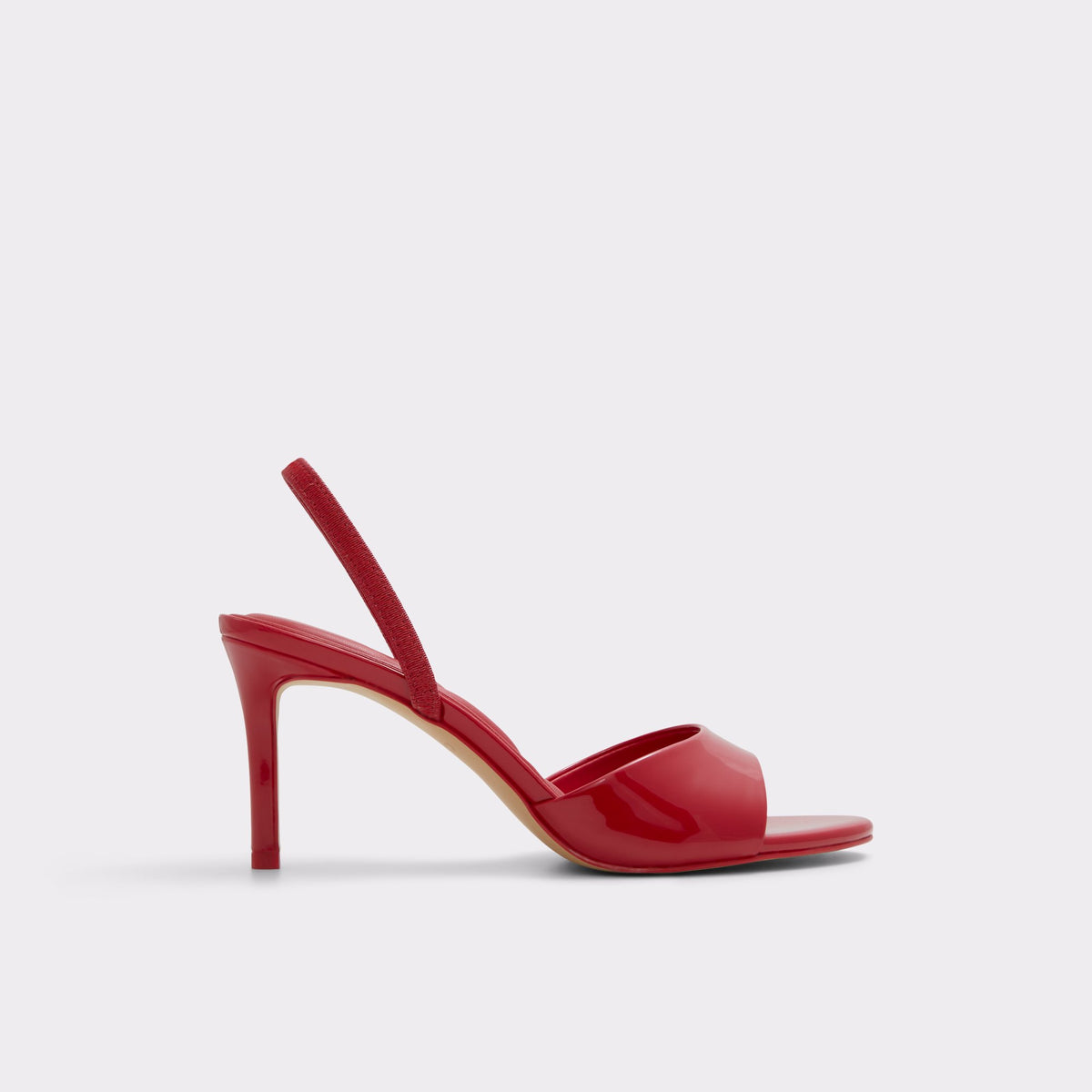 Main View of Red Aitana Sling back heeled sandal for Womens