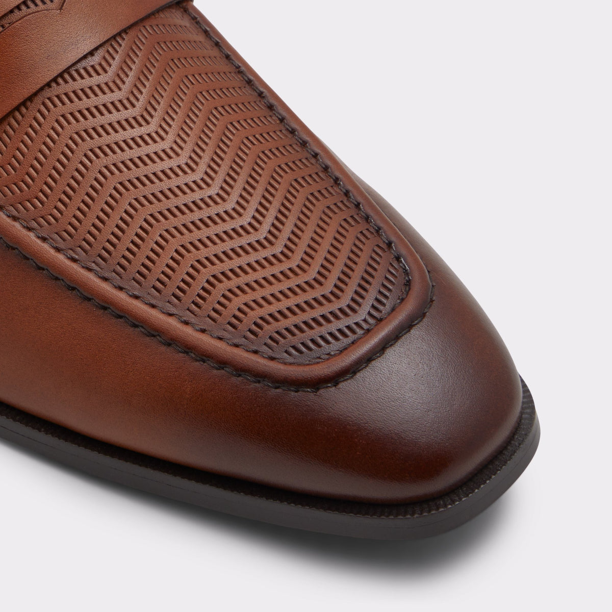 Close-up of the Other Brown Aalto Loafer