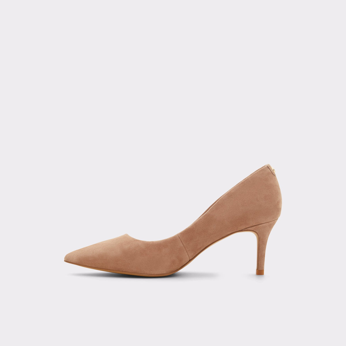 Vue latérale de Autre Beige Moyen Stessylow Escarpin