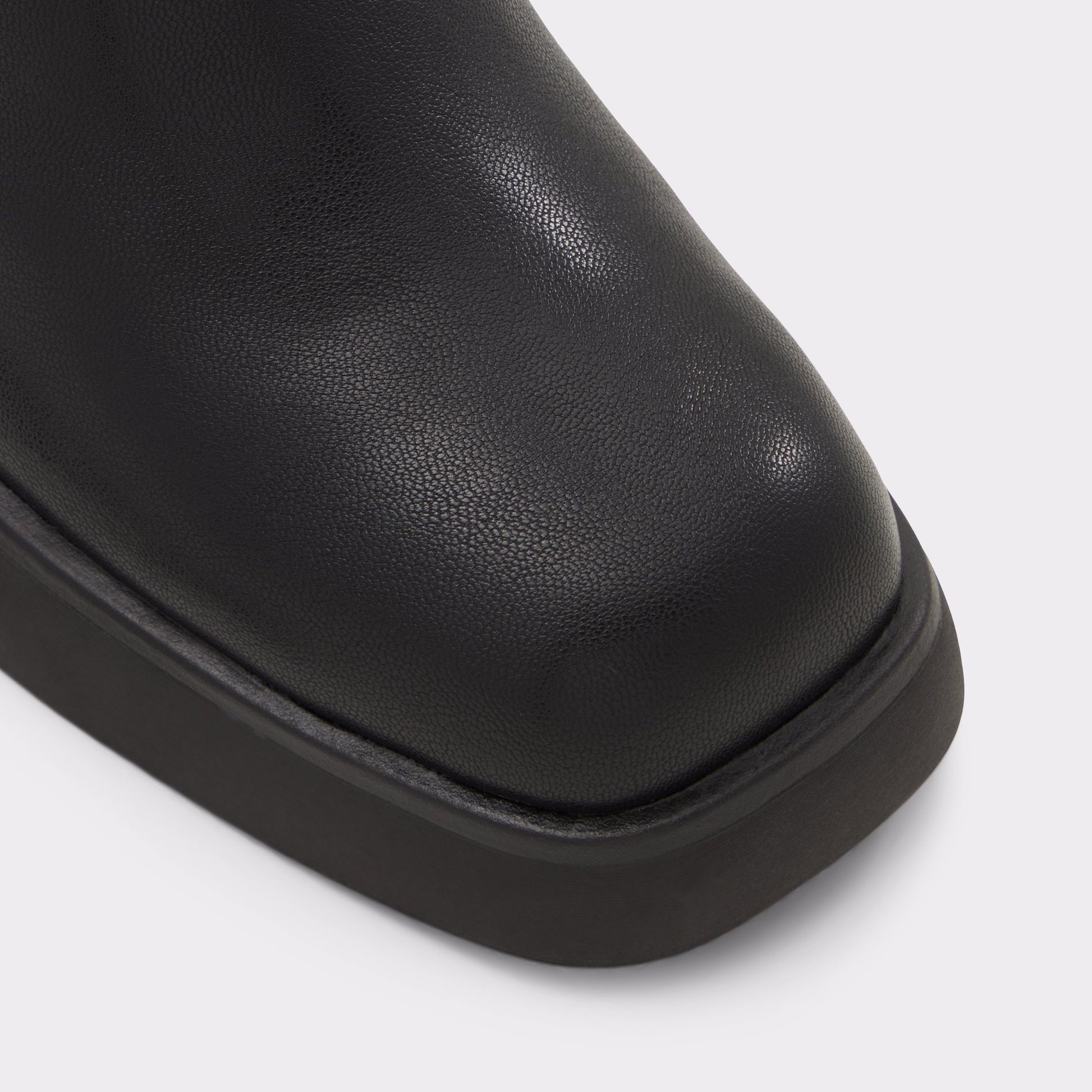 Close-up of the Black Persona Ankle boot