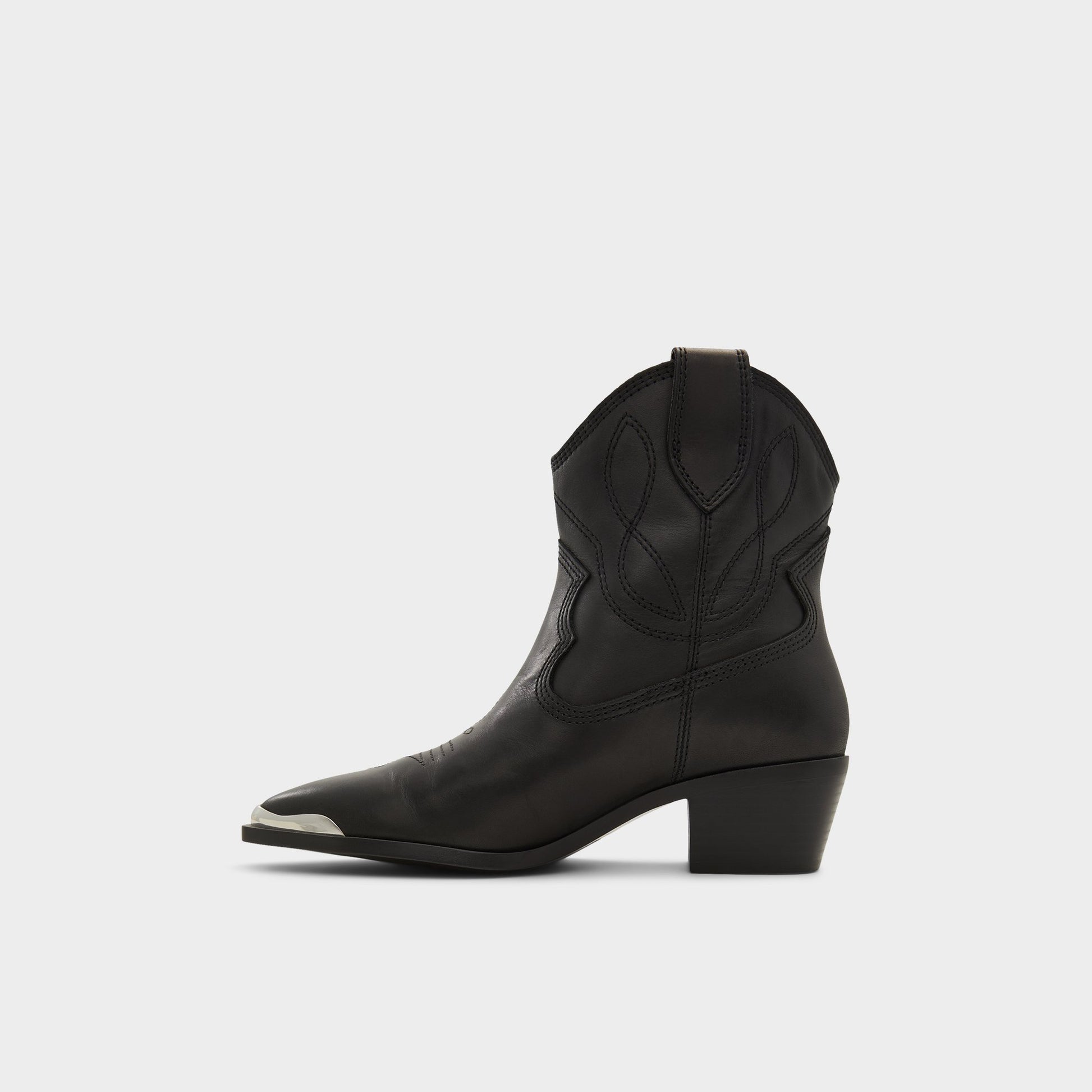 Side view of Black Valley Western boot