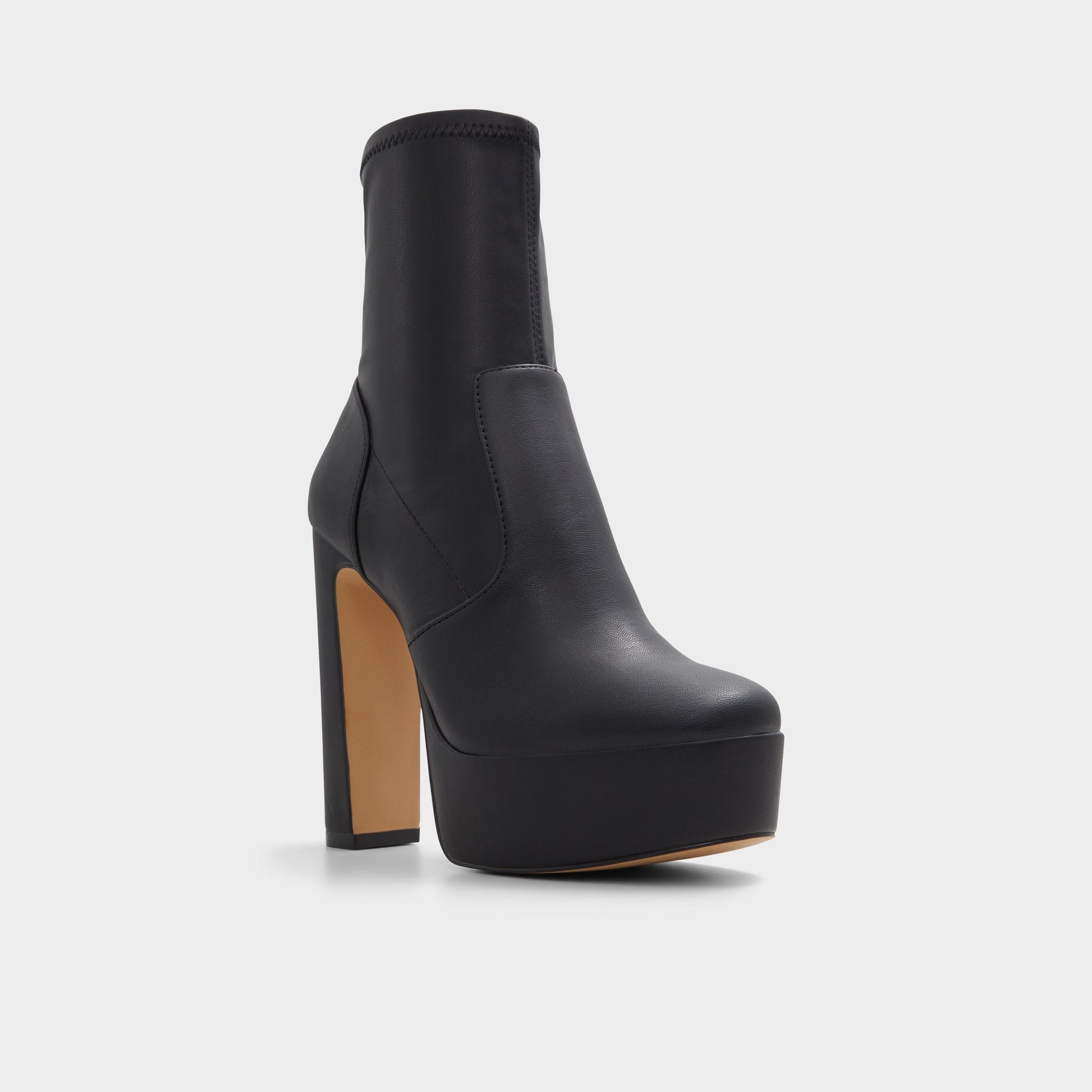 Three-quarter angle of Other Black Brejar Ankle boot's front side
