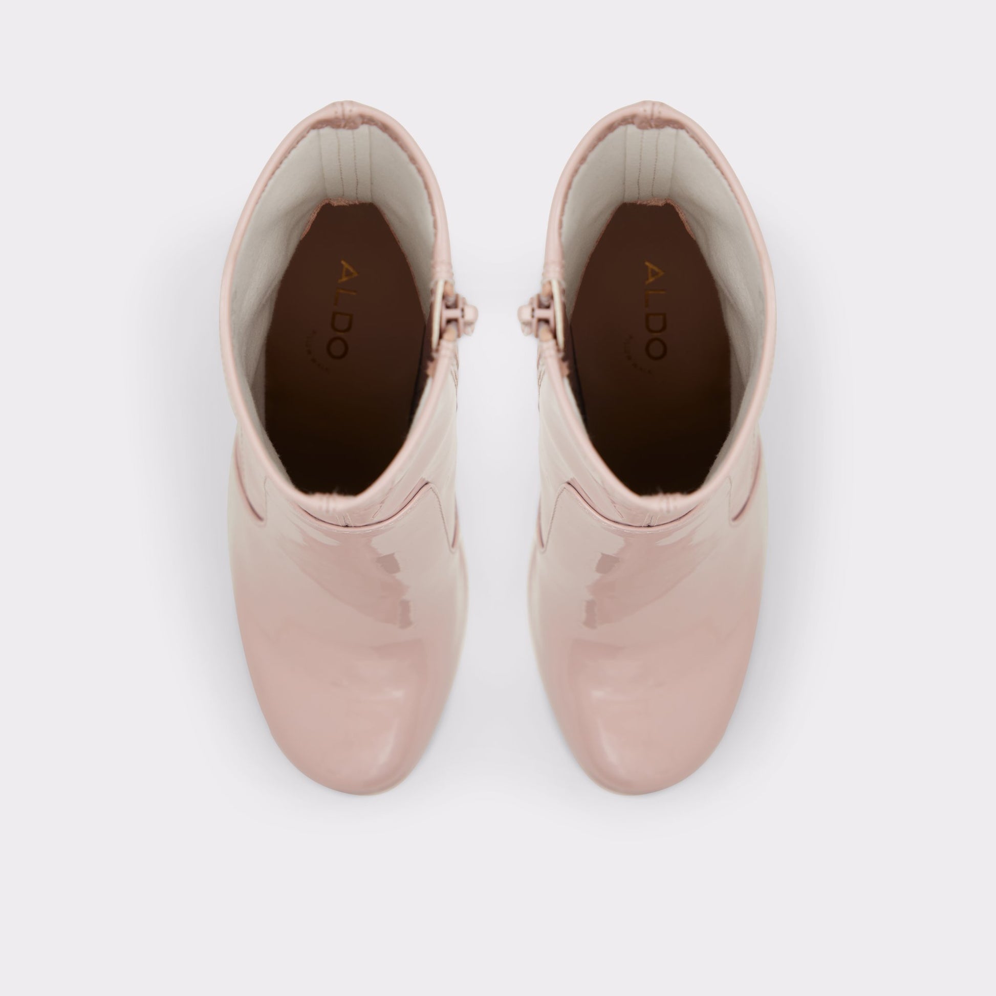 Top-down view of the Pink Brejar Ankle boot