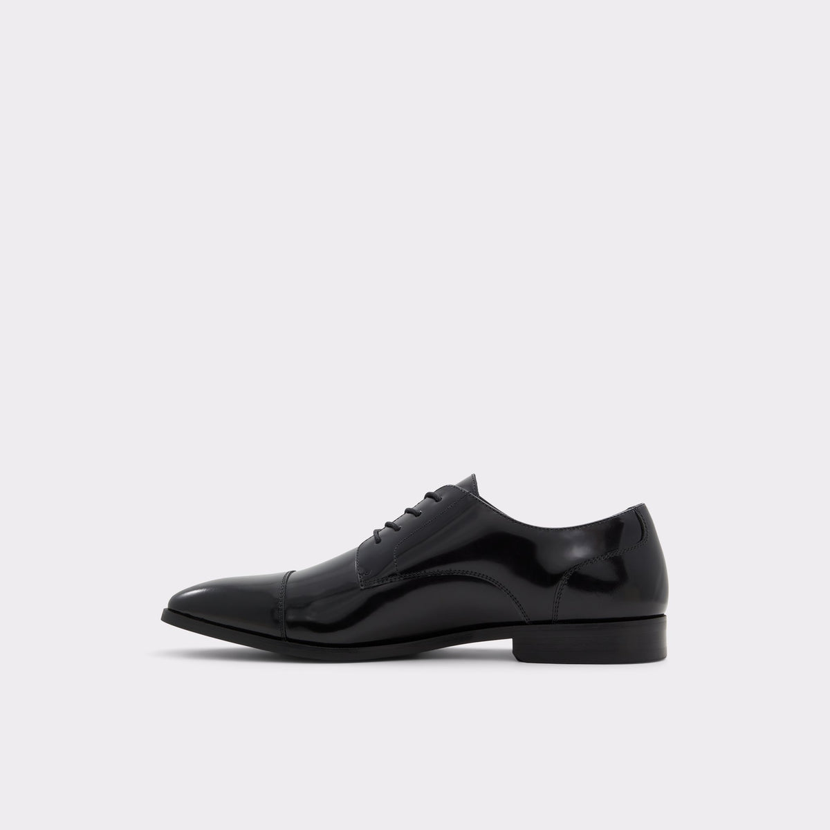 Side view of Other black Callahan Derby shoe