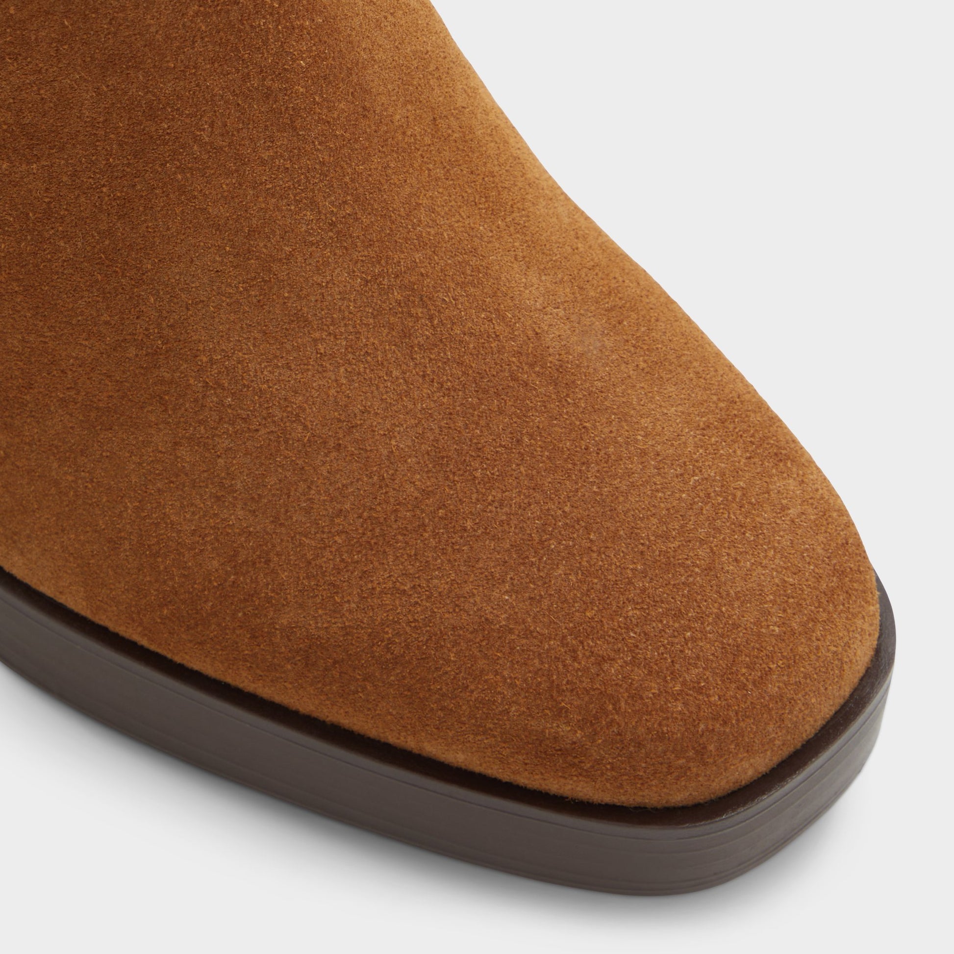 Close-up of the Dark Brown Voss Ankle boot