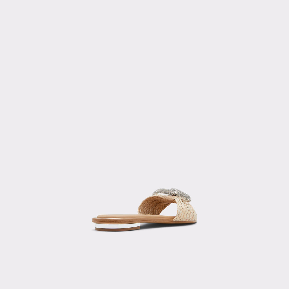 Three-quarter angle of Bone Acirarwen Slide sandal's back side