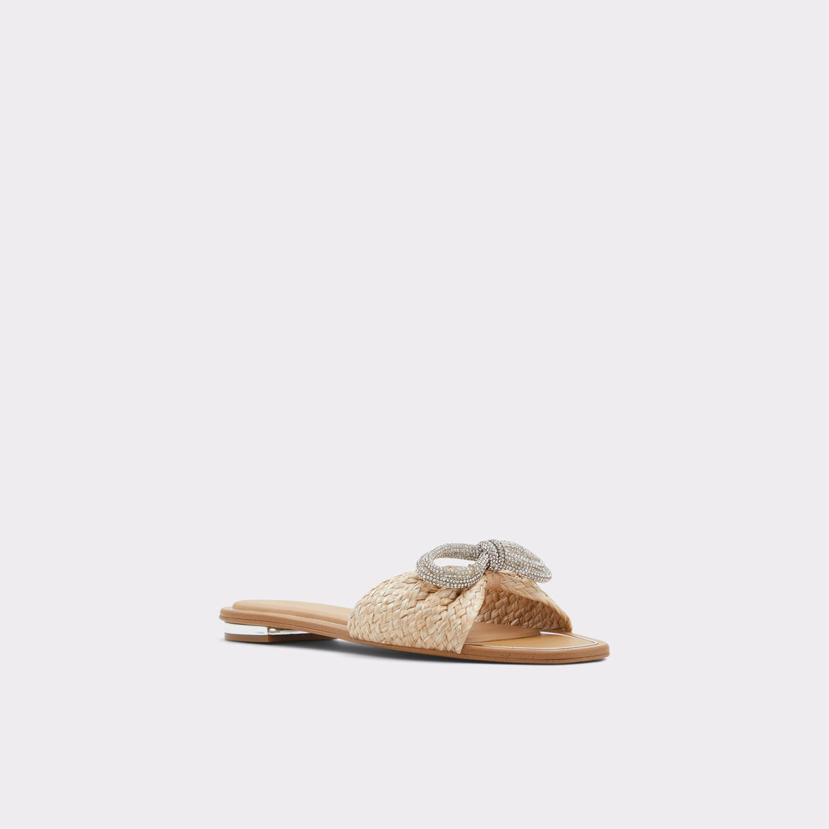 Three-quarter angle of Bone Acirarwen Slide sandal's front side