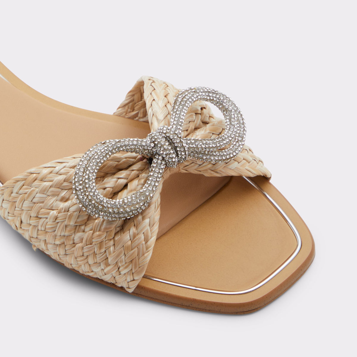 Close-up of the Bone Acirarwen Slide sandal
