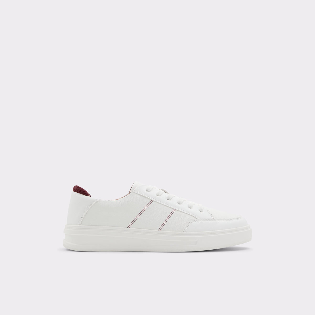 Main View of White Midcourt Low top sneaker for Mens