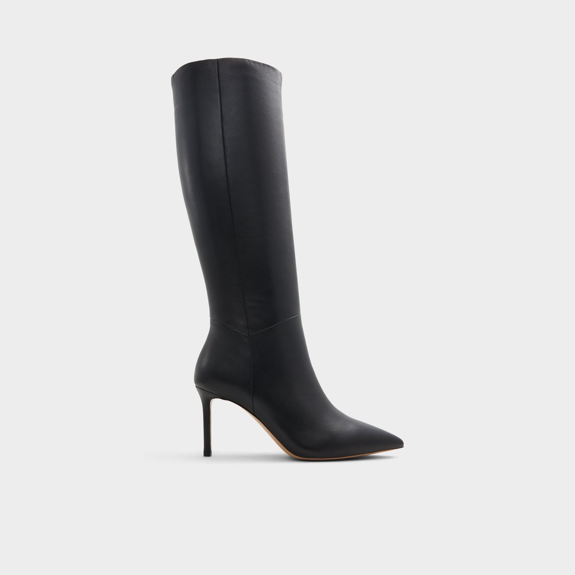 Main View of Black Laroche Knee-high boot for Womens