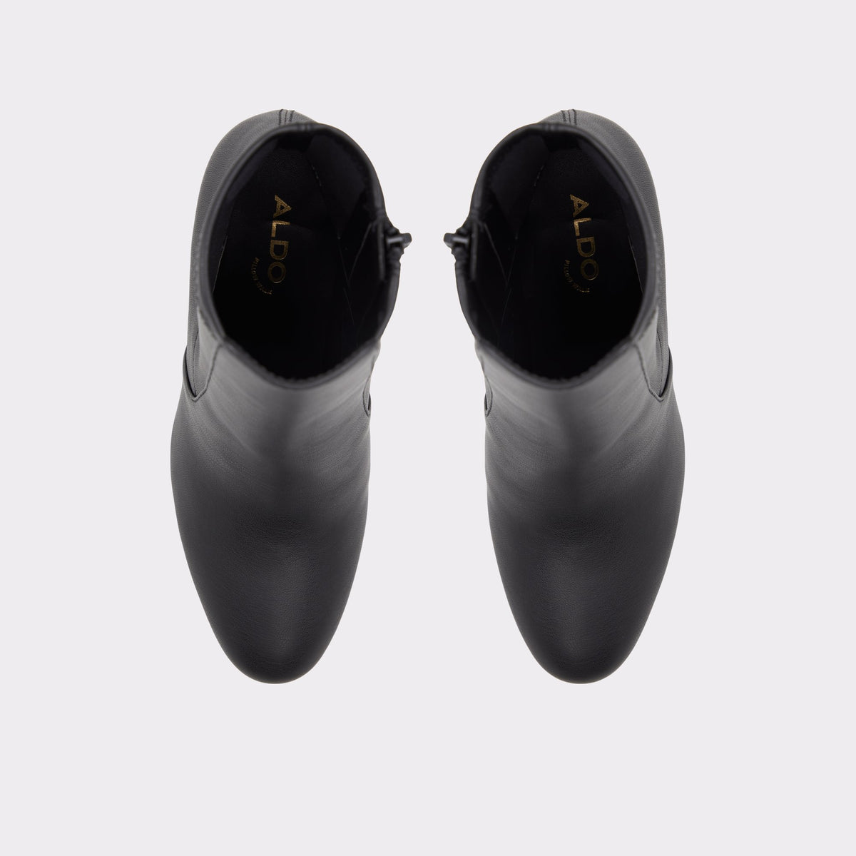 Top-down view of the Black Laurella Ankle boot