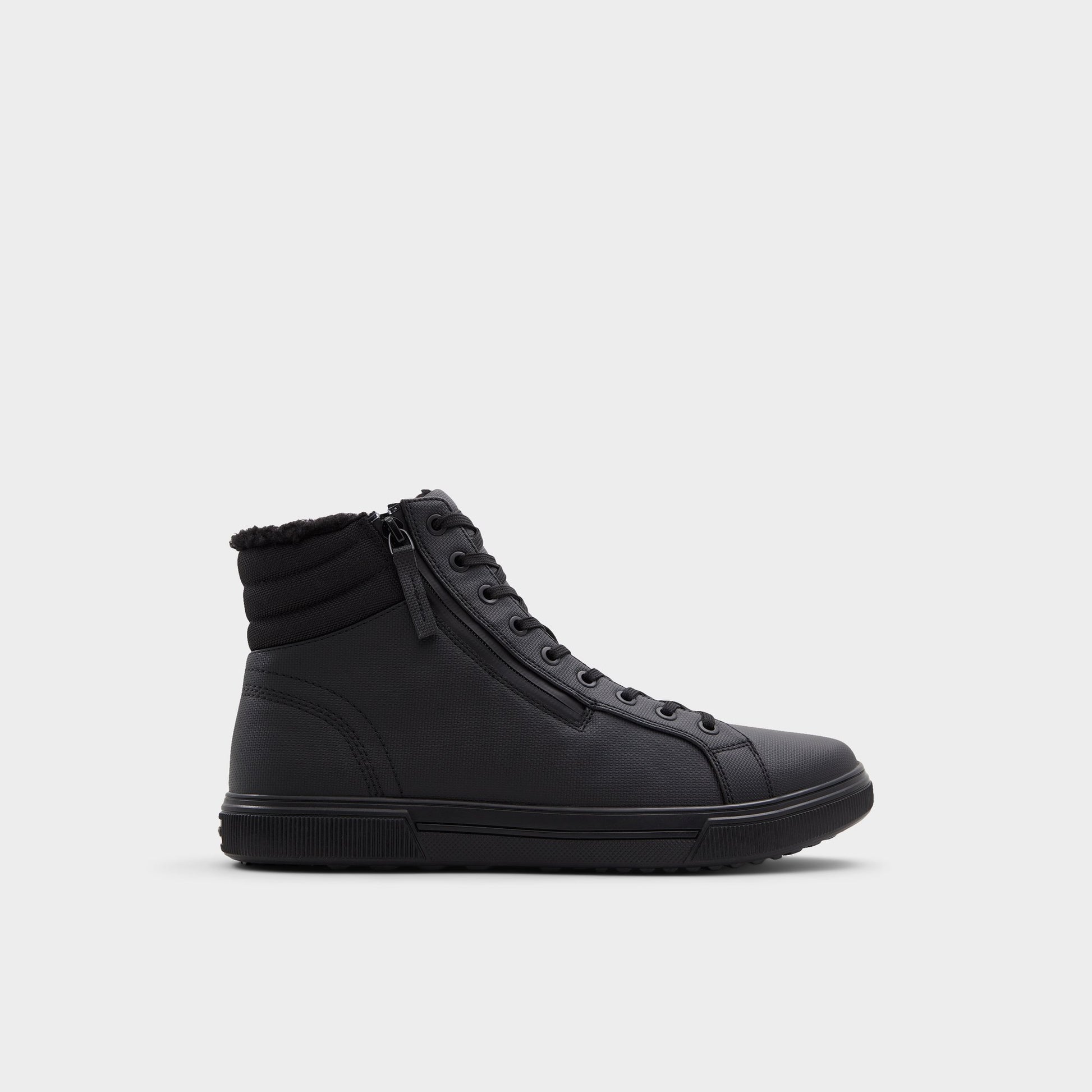 Vue principale de Autre Noir Preralithh-l Botte lacée pour Hommes